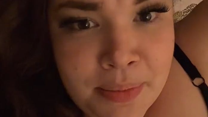 Gigi Chapman har delt historien med sine følgere på TikTok.