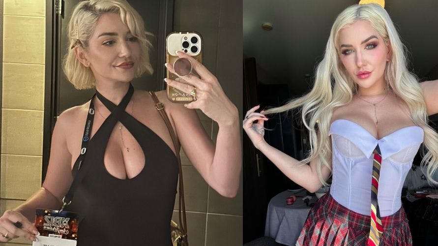 Skye Blue har fået en arbejdsskade...