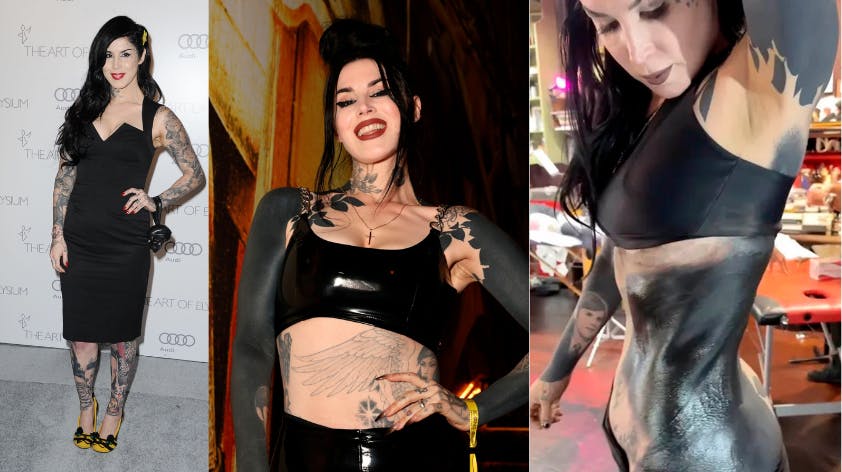 Kat von D har gang i en transformation.