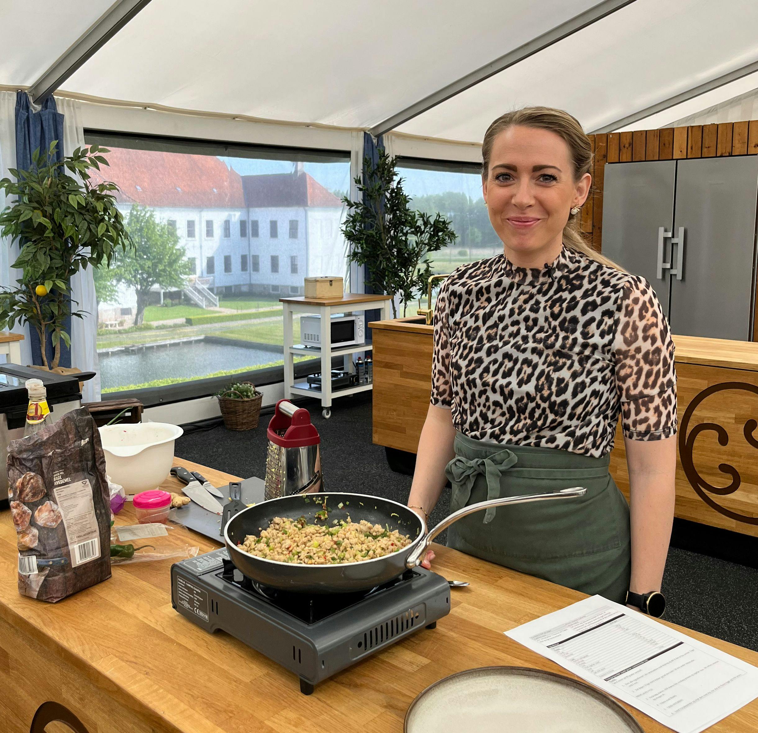 Nicole kæmpede en brav kamp, men blev i sidste ende den, der måtte forlade "Bagedyst"-teltet.