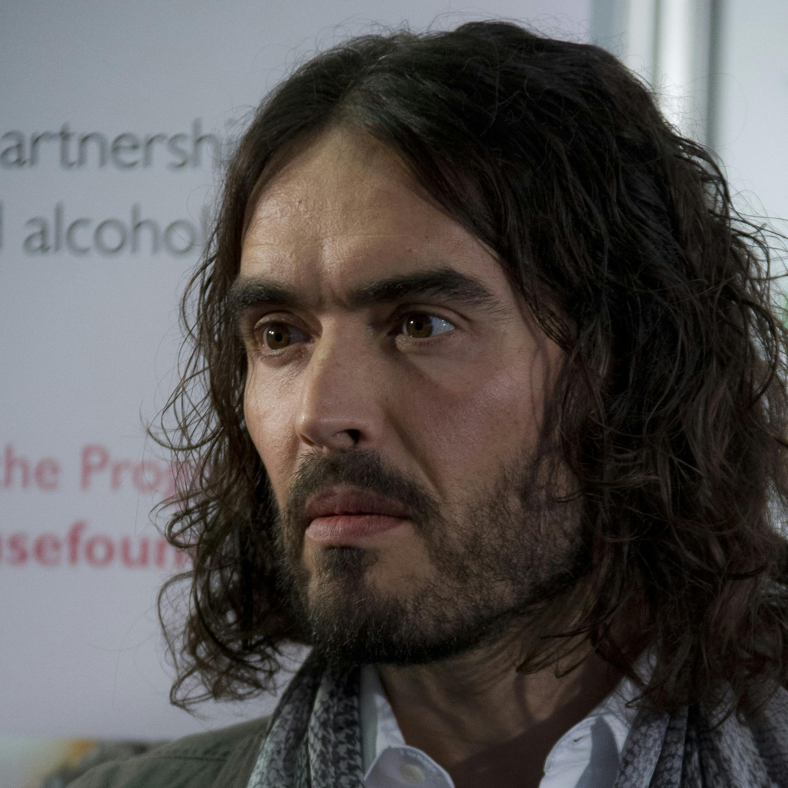 Russell Brand speaks at a press conference to launch a new drug and alcohol education programme, on behalf of the Amy Winehouse Foundation, demanding a change to the way the issues are taught in schools, at the Queen Elizabeth Conference Centre in central London, Tuesday, Mar. 12, 2013. (Photo by Joel Ryan/Invision/AP)