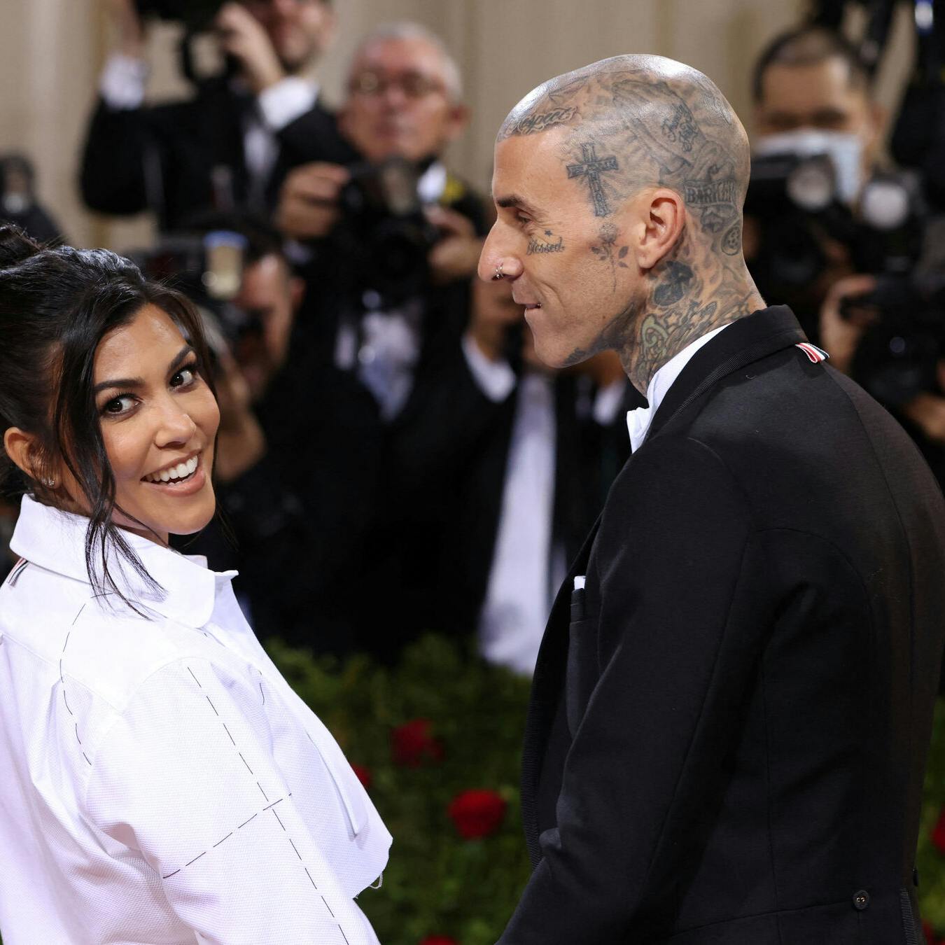 Kourtney Kardashian og Travis Barker blev for få dage siden forældre.