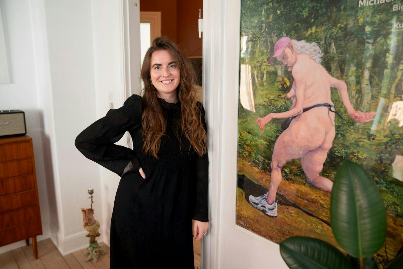 28-årige Terese Sau Hansens store helt er billedkunstneren Michael Kvium, som står bag dette mesterværk.