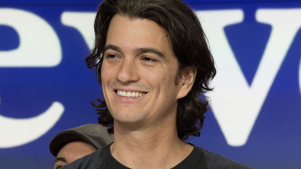 Medstifter af WeWork Adam Neumann sagde mandag forud for tiltaget om at søge om konkursbeskyttelse, at han var skuffet over, at selskabet var sunket så dybt. (Arkivfoto)