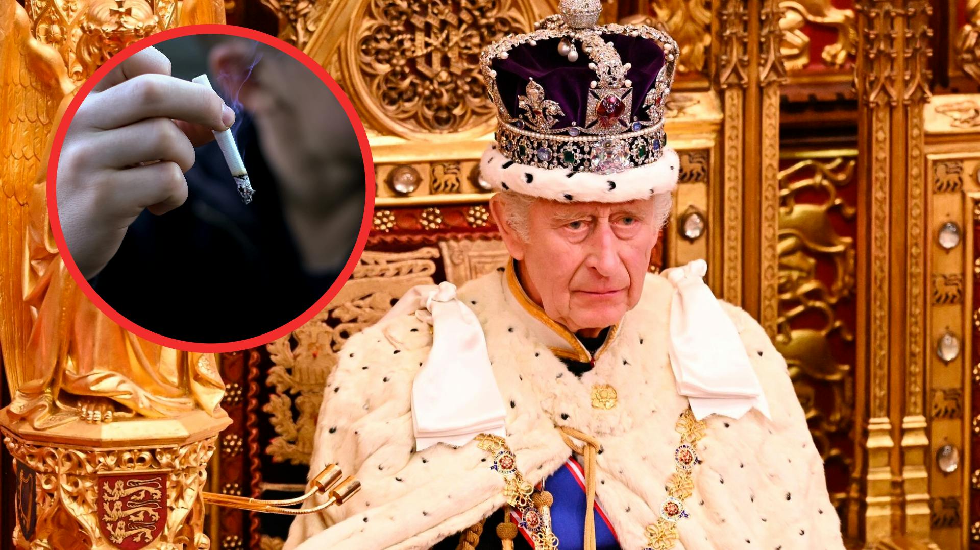 Kong Charles bekræfter: Rygning skal forbydes