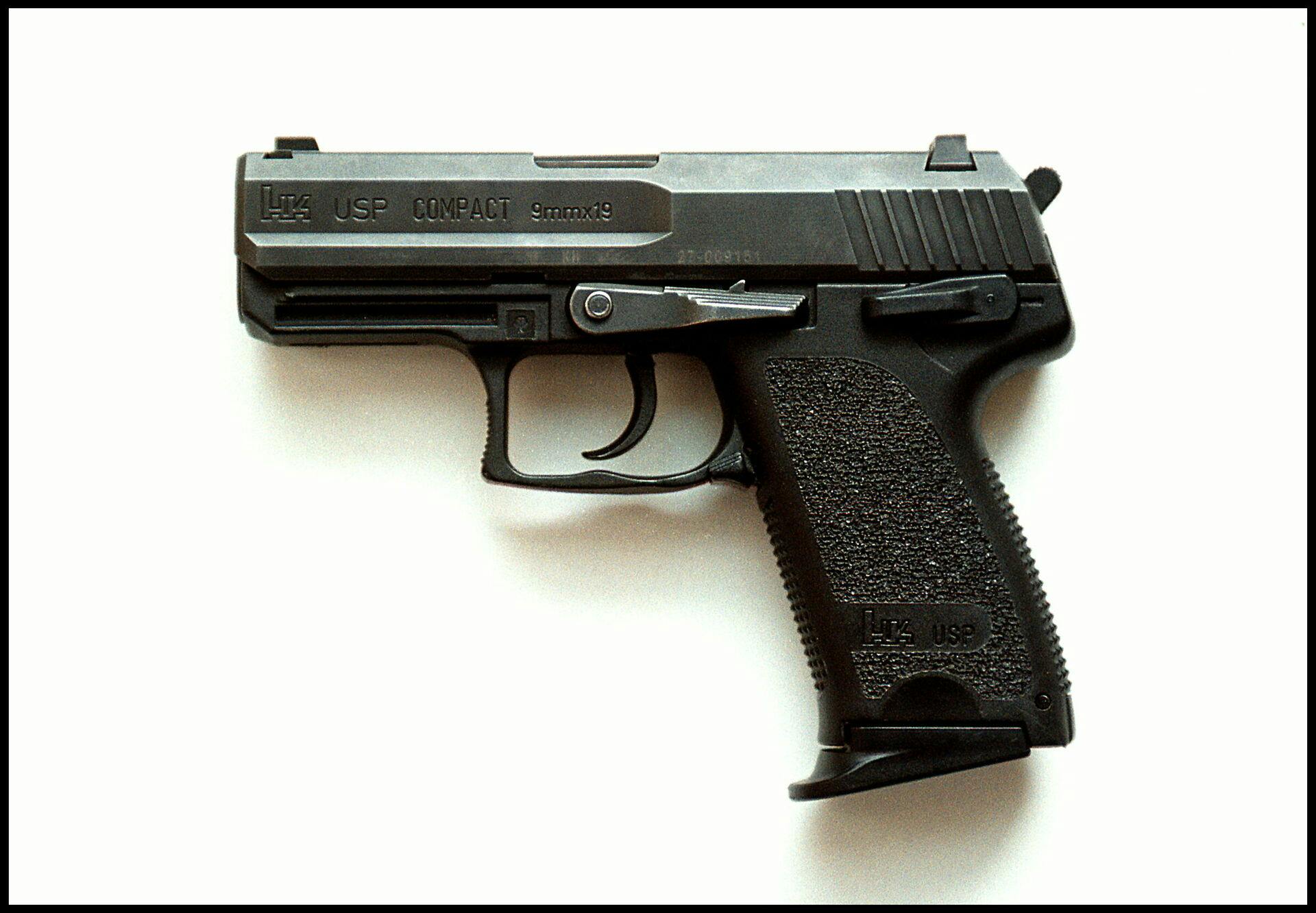 Politiets nye tjenestepistol, 9 mm Heckler og Kock.