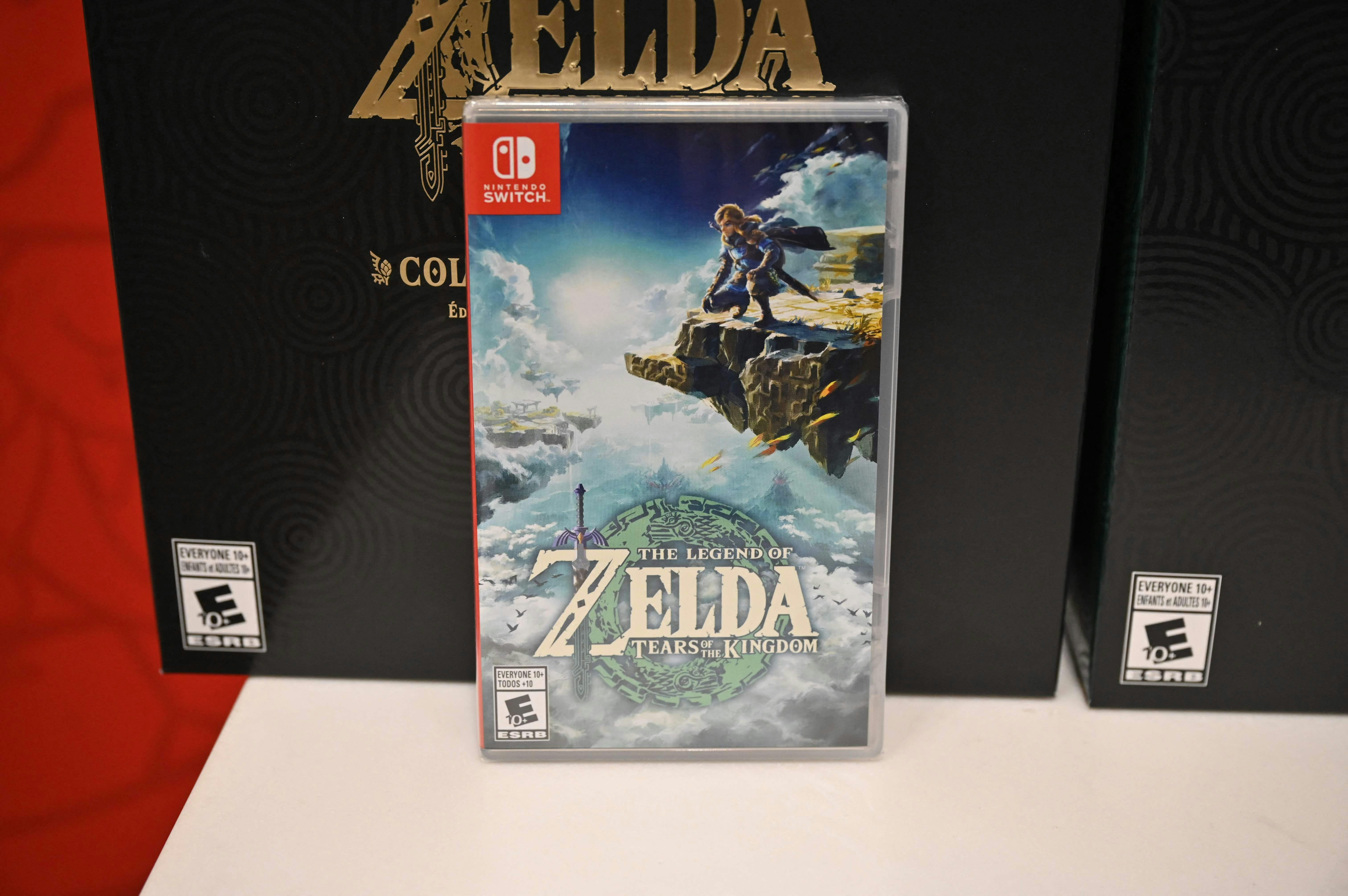 Nintendo sagde tirsdag, at det ved udgangen af september havde solgt 19,5 millioner enheder af det seneste "Zelda"-spil. (Arkivfoto). -