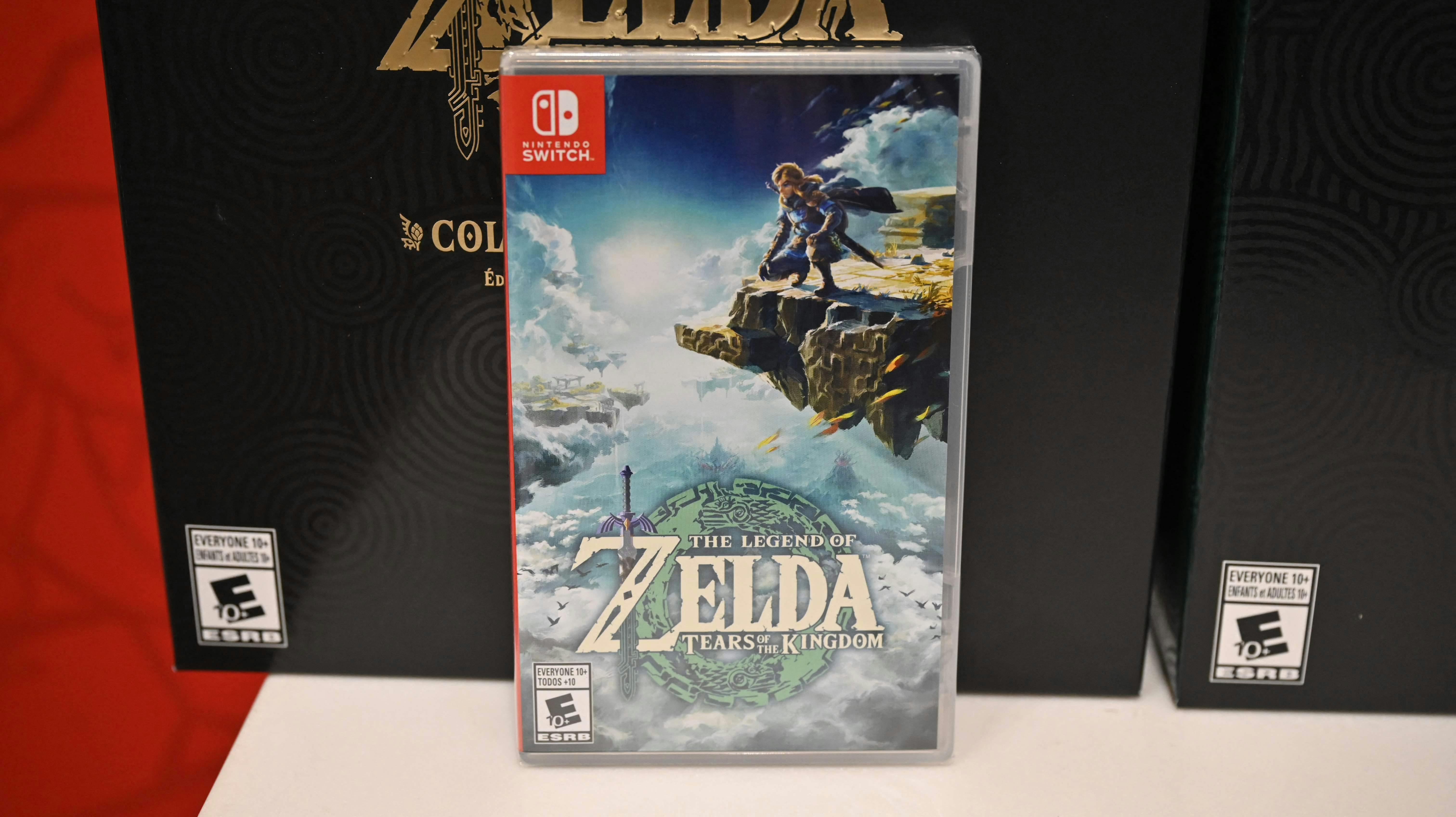 Nintendo sagde tirsdag, at det ved udgangen af september havde solgt 19,5 millioner enheder af det seneste "Zelda"-spil. (Arkivfoto). -
