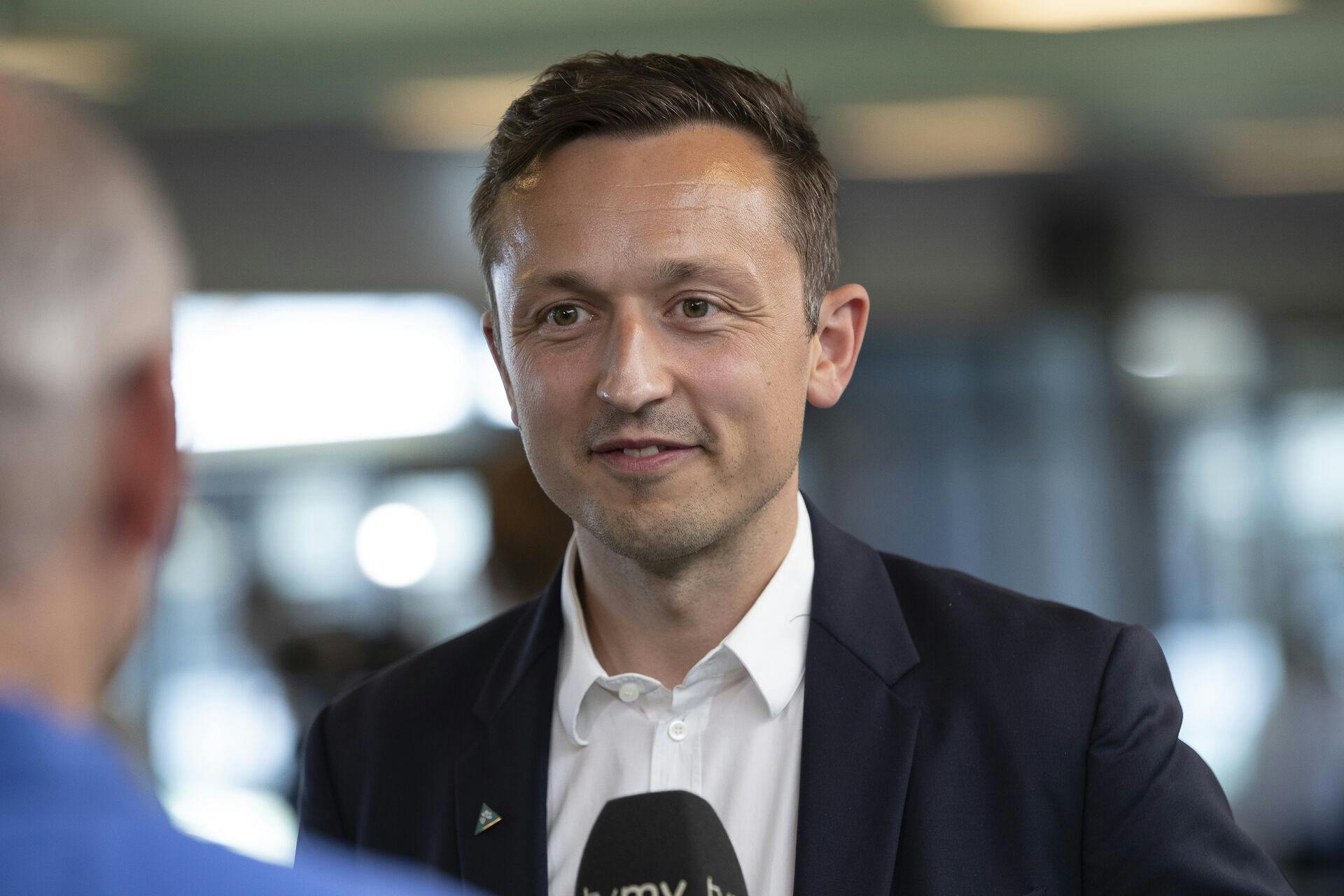 Jesper Søgaard fra Better Collective efter Viborg FFs pressemøde før Superliga sæsonstart 2021, i BDO Loungen, Energi Viborg Arena, onsdag den 22. Juni 2021. Foto: Johnny Pedersen