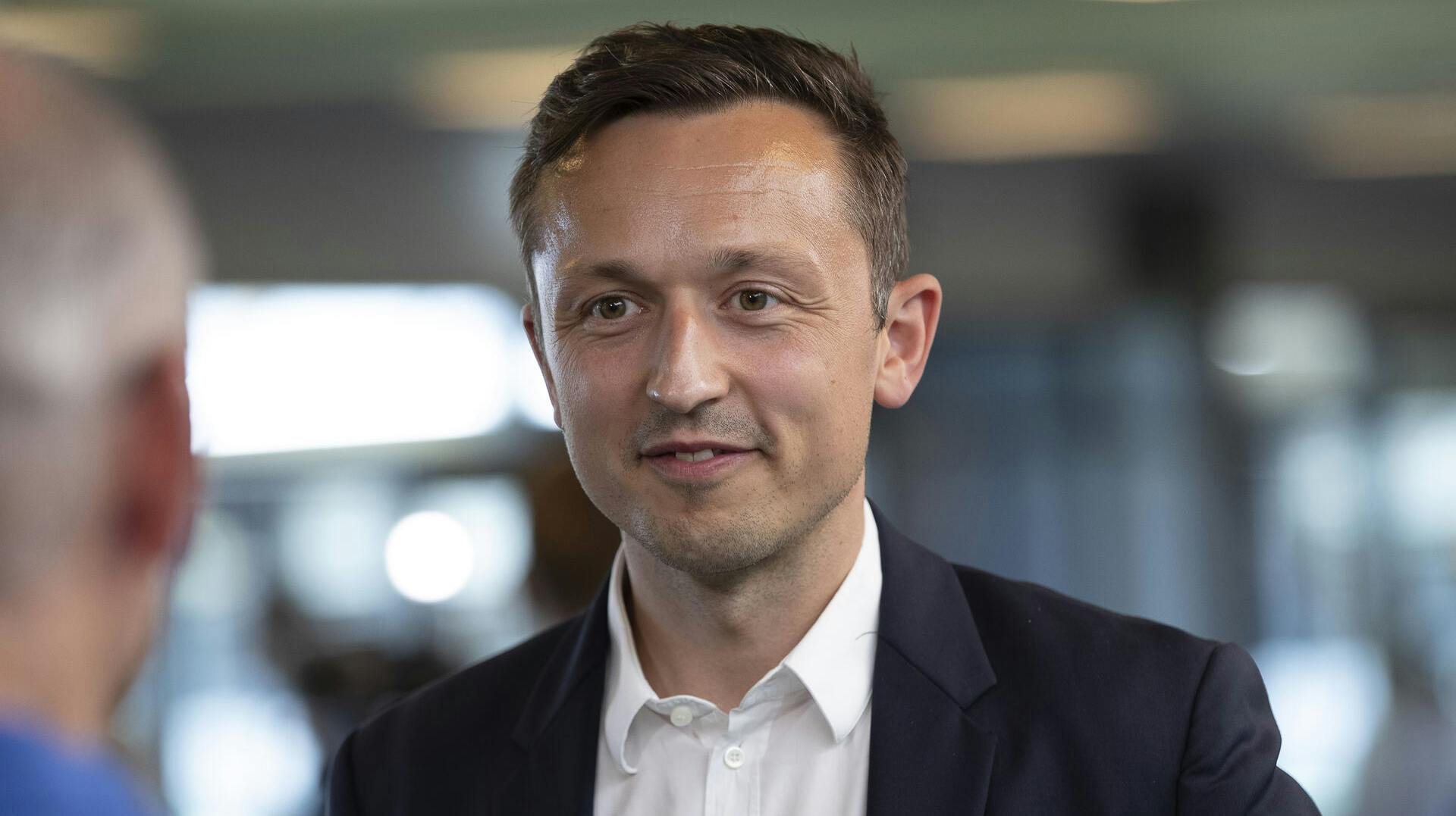 Jesper Søgaard fra Better Collective efter Viborg FFs pressemøde før Superliga sæsonstart 2021, i BDO Loungen, Energi Viborg Arena, onsdag den 22. Juni 2021. Foto: Johnny Pedersen