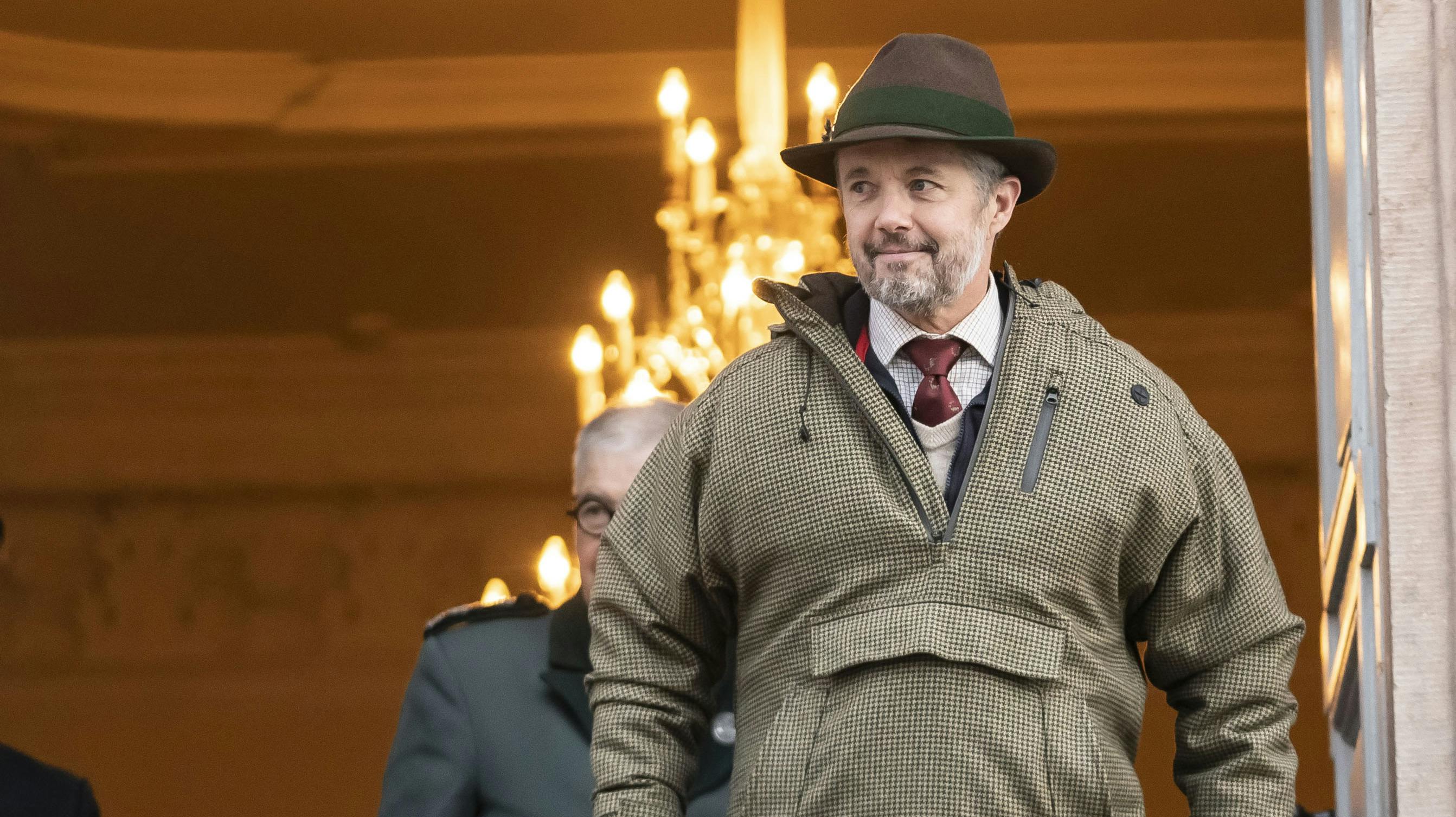 OPGAVE: Dronning Margrethe afholder Kongejagt i Gribskov. Her morgen parole.STED: Fredensborg slotJOURNALIST: Ulrik UlriksenFOTOGRAF: Hanne Juul DATO: 20221118