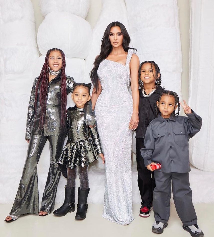 Kim Kardashian har masser af sikkerhedsvagter til sig selv og de fire børn, North, Saint, Chicago og Psalm.