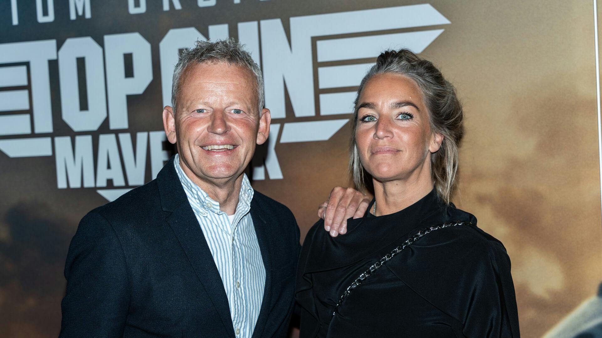 Bubber (Niels Christian Meyer) og Signe Rossing blev gift i 2022.