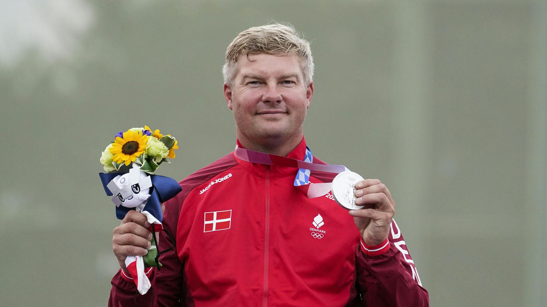 Jesper Hansen vandt sølv ved OL i Tokyo. 