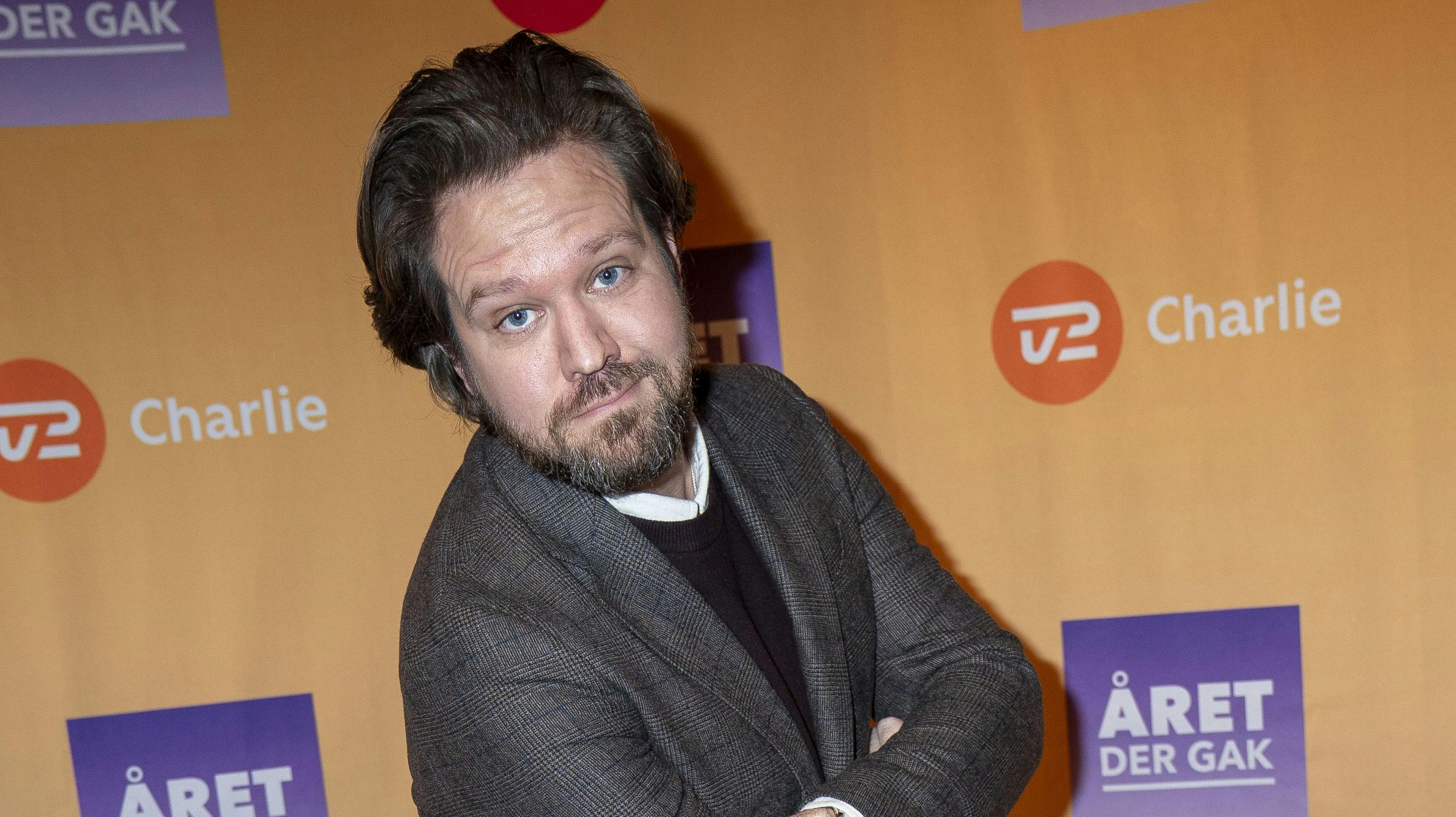 Thomas Warberg og hans bedre halvdel er i babylykke. 