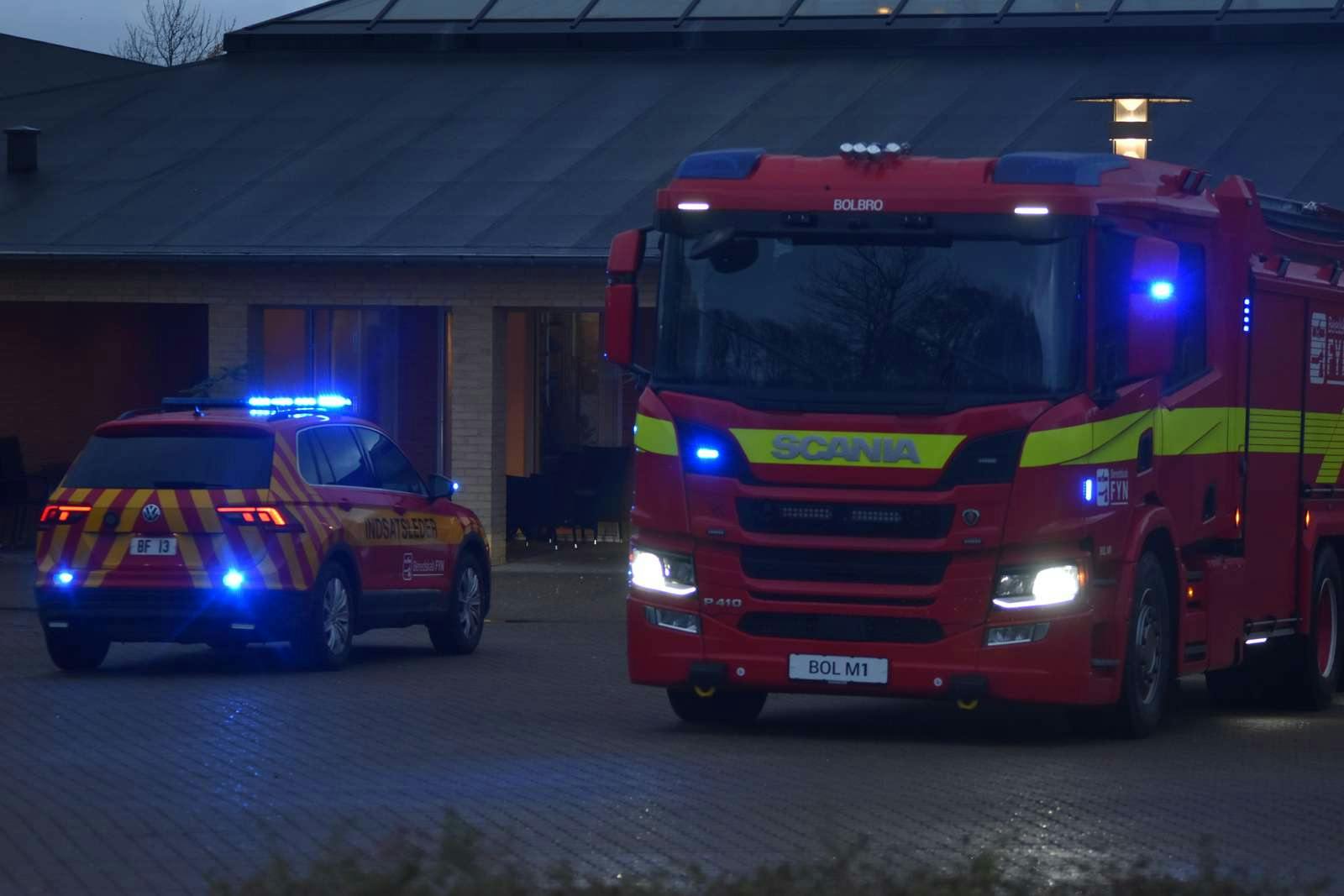 En 86-årig mand har mistet livet ved ved plejehjemmet Svovlhatten i en brand.