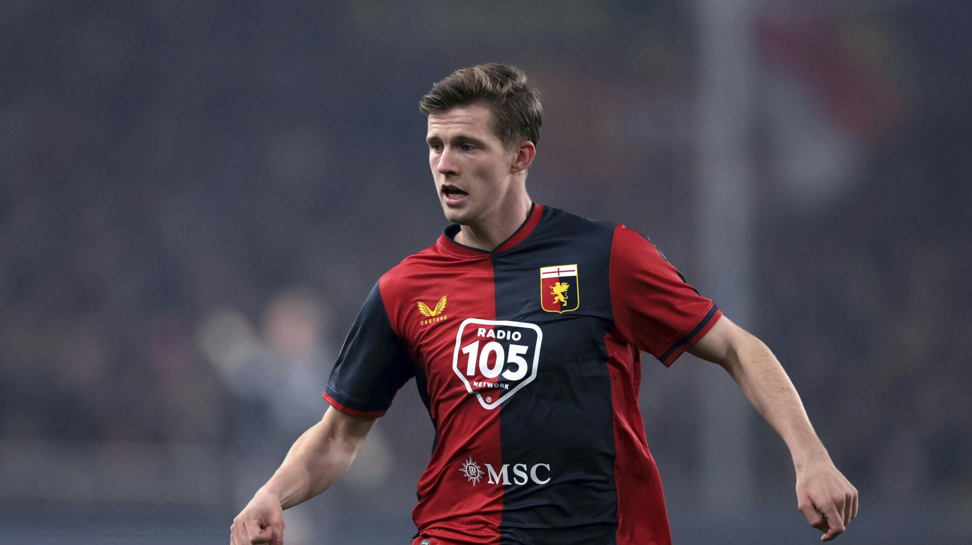 Morten Frendrup spiller til dagligt i italienske Genoa.