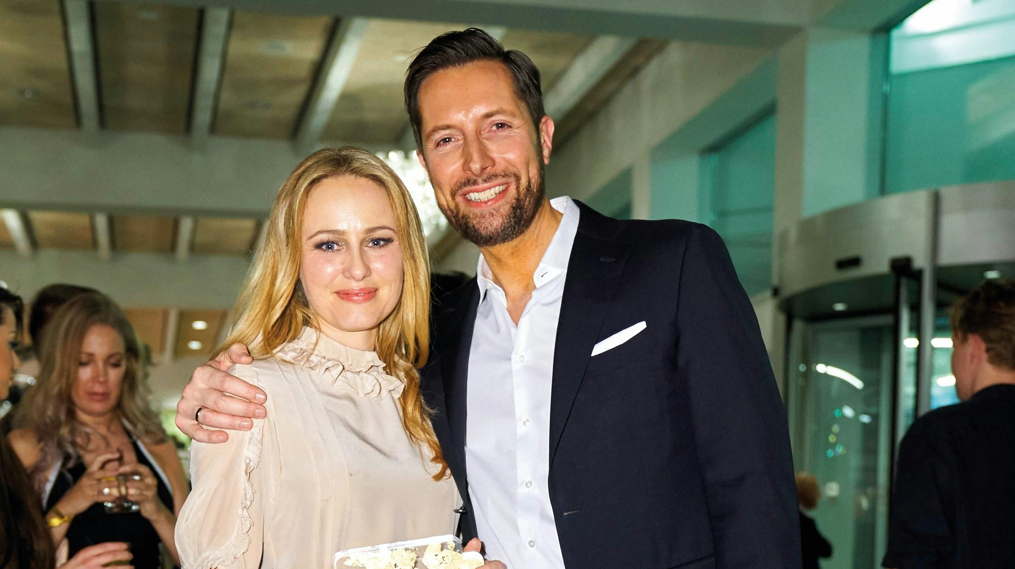 Tine Røgind og Kåre Quist har bevaret det gode forhold efter skilsmissen. 