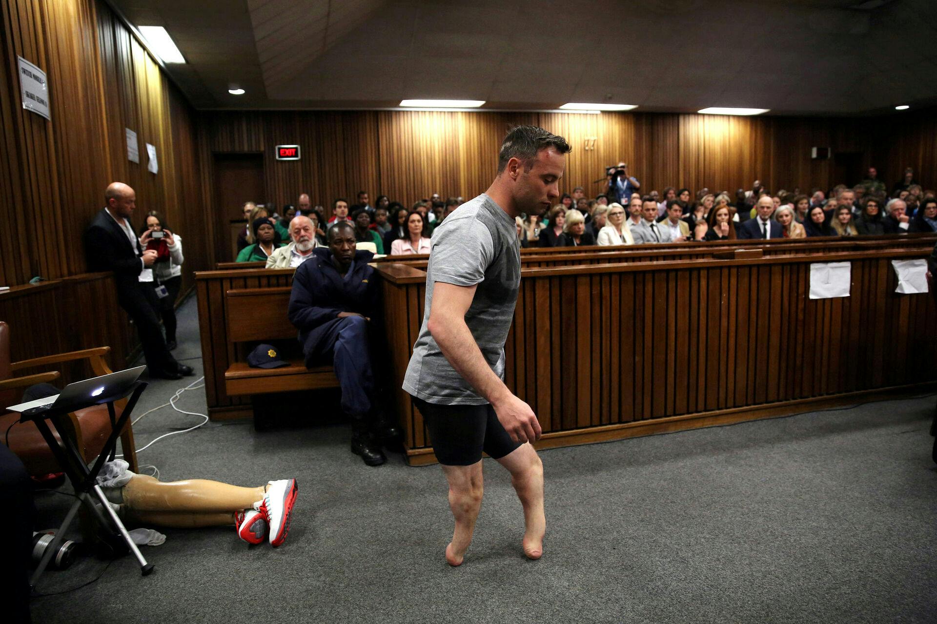 Reeva Steenkamp og Oscar Pistorius var Sydafrikas powerpar.