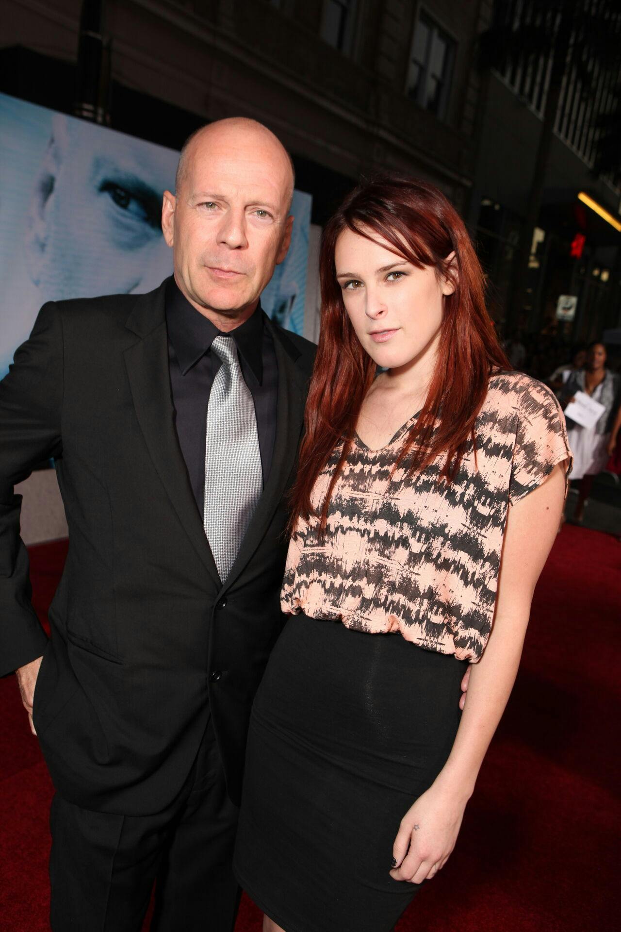 Bruce Willis og Rumer Willis