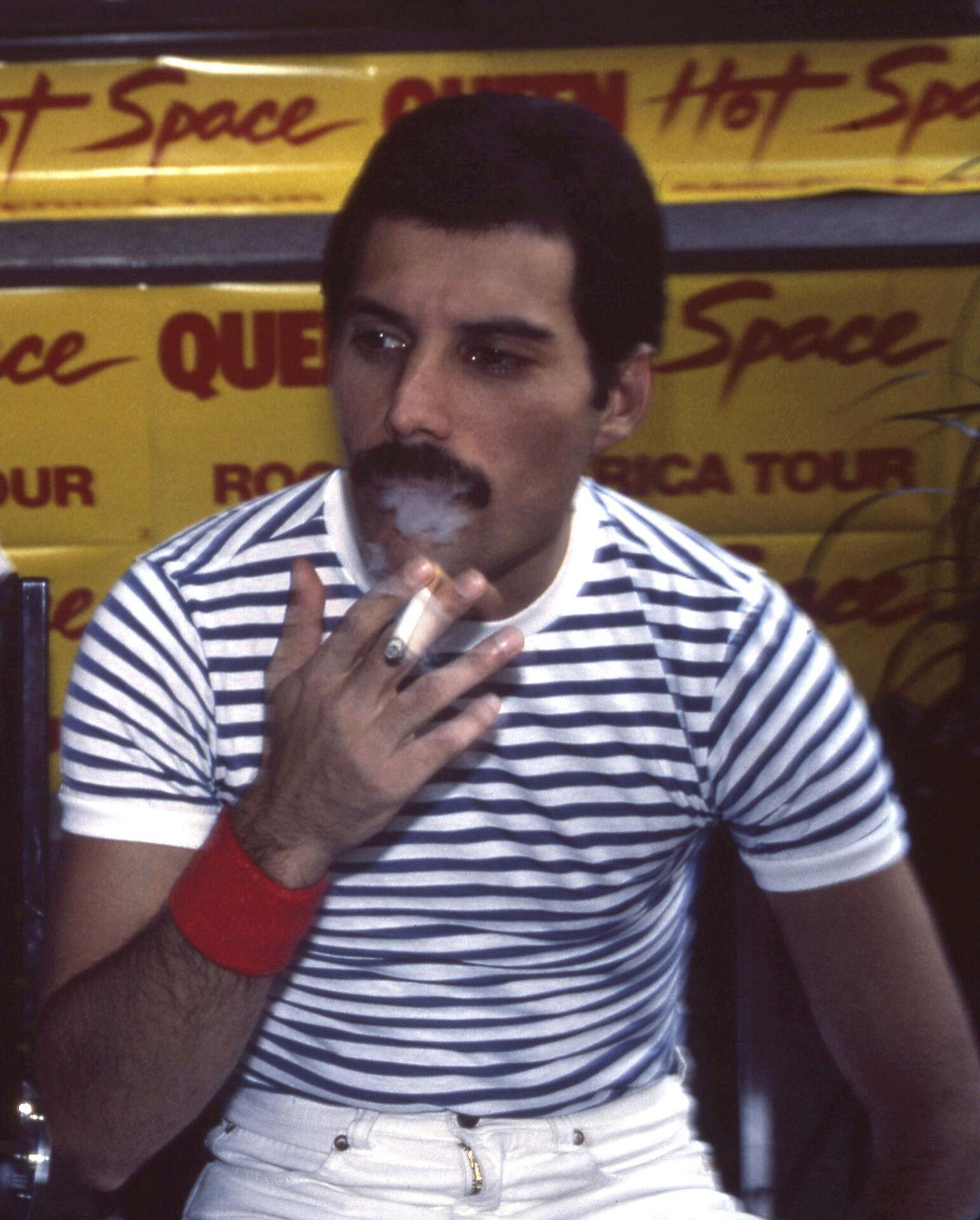 Freddie Mercury fra Queen.