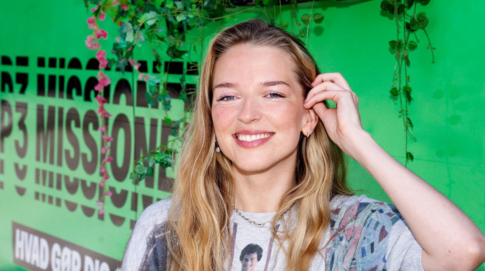 Marie Hobitz danner par med landsholdsspilleren Niclas Kirkeløkke. 