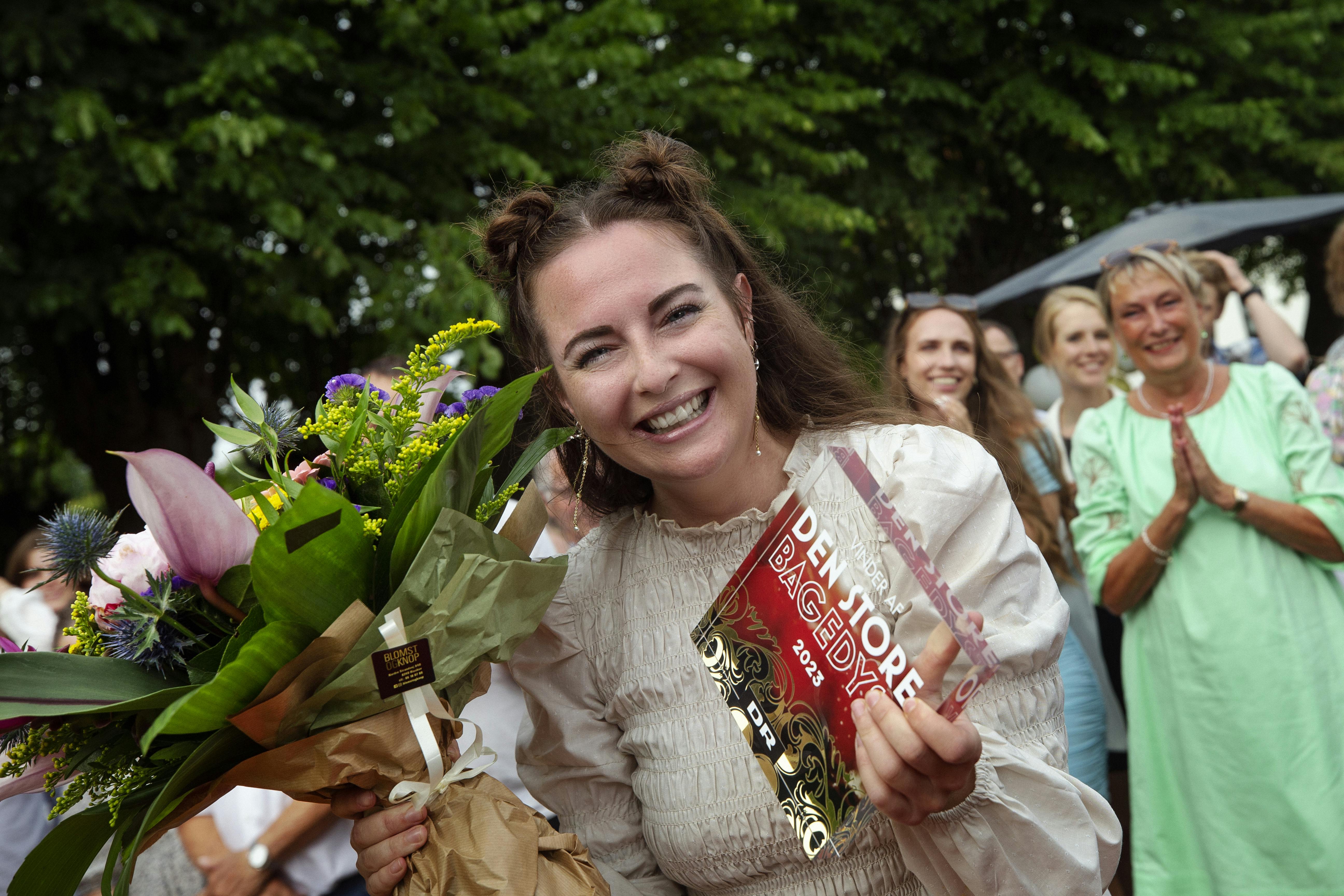 Terese Sau kan endelig dele hemmeligheden med hele Danmark.