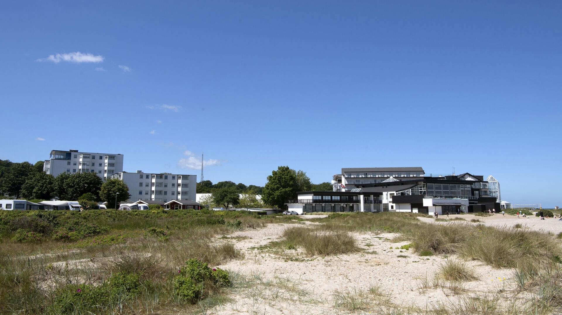 Det var blandt andet på Marienlyst Strandhotel, at der var ballade fredag aften.