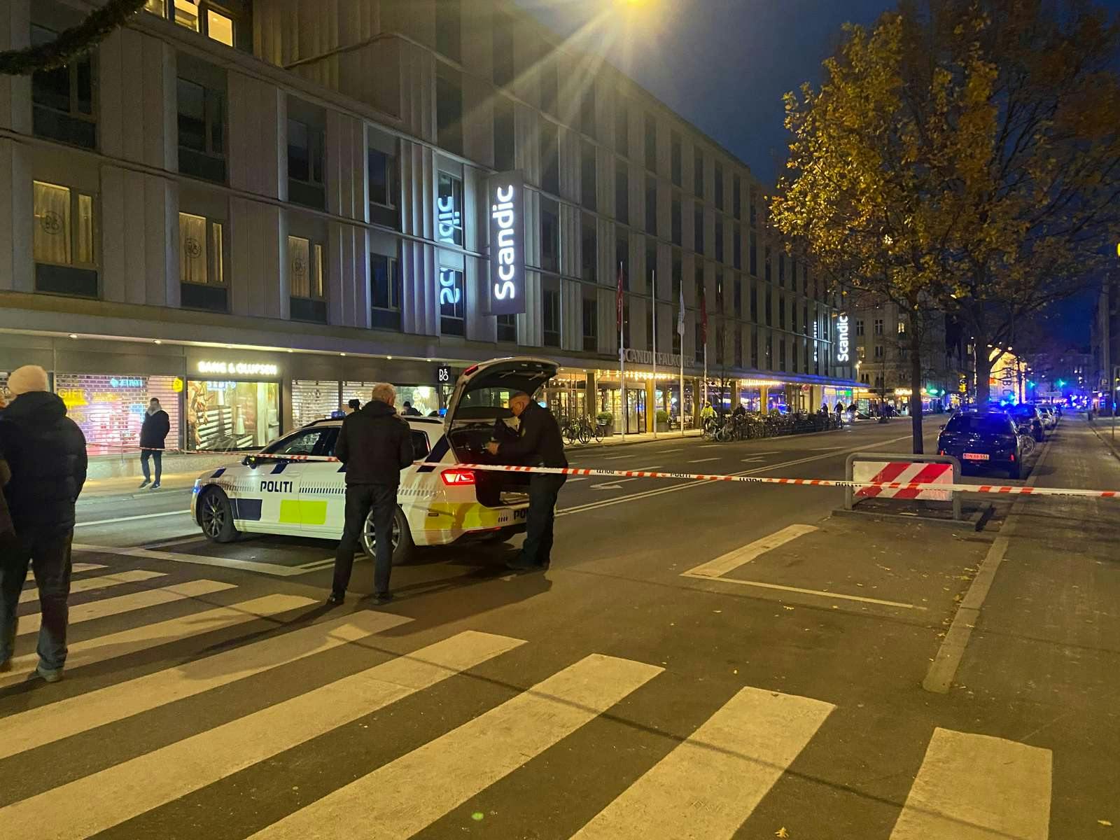Falkonér Alle på Frederiksberg er i øjeblikket afspærret.
