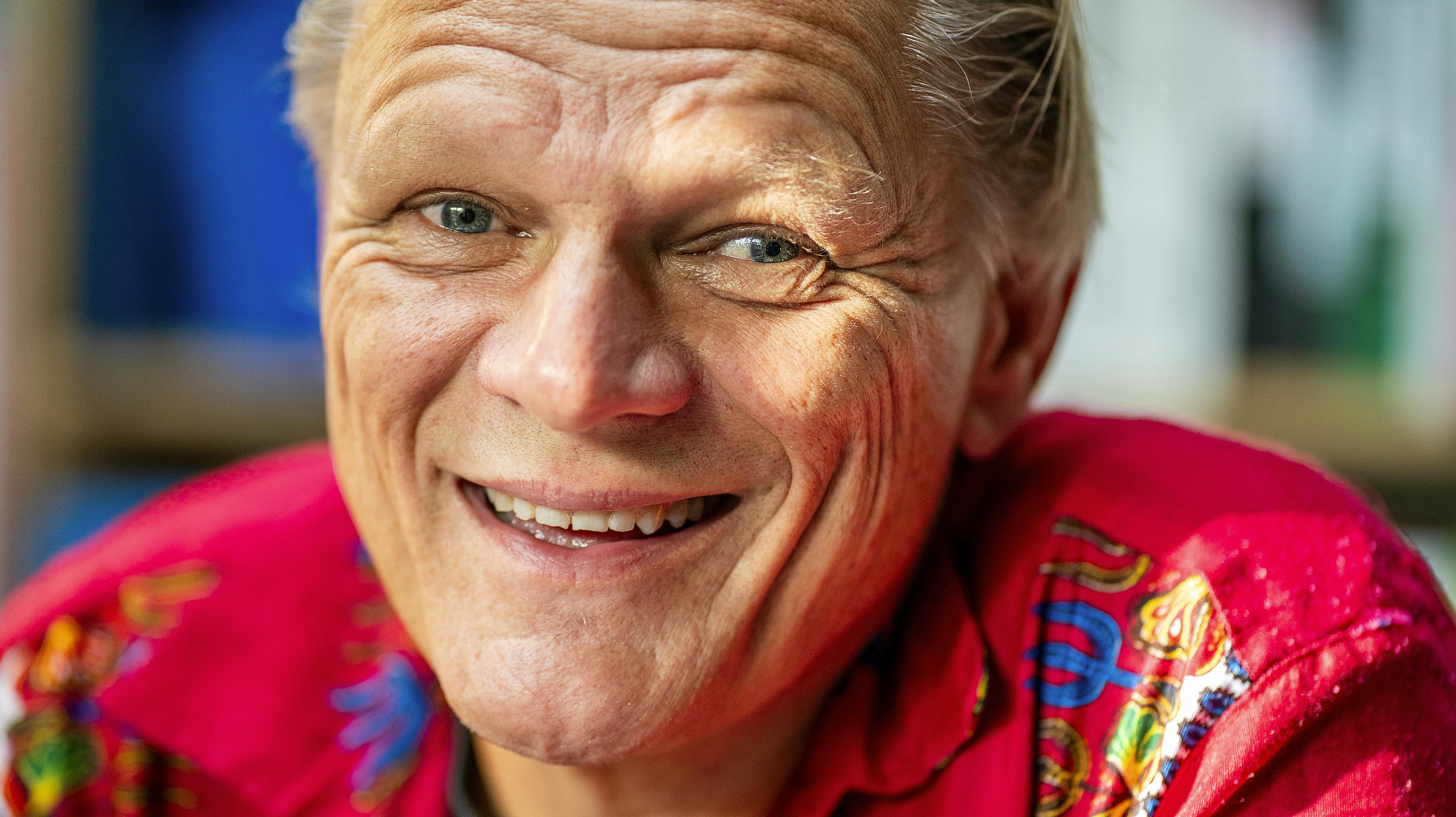 56-årige Sigurd Barrett satte julestemningen over styr med en vovet vittighed. 