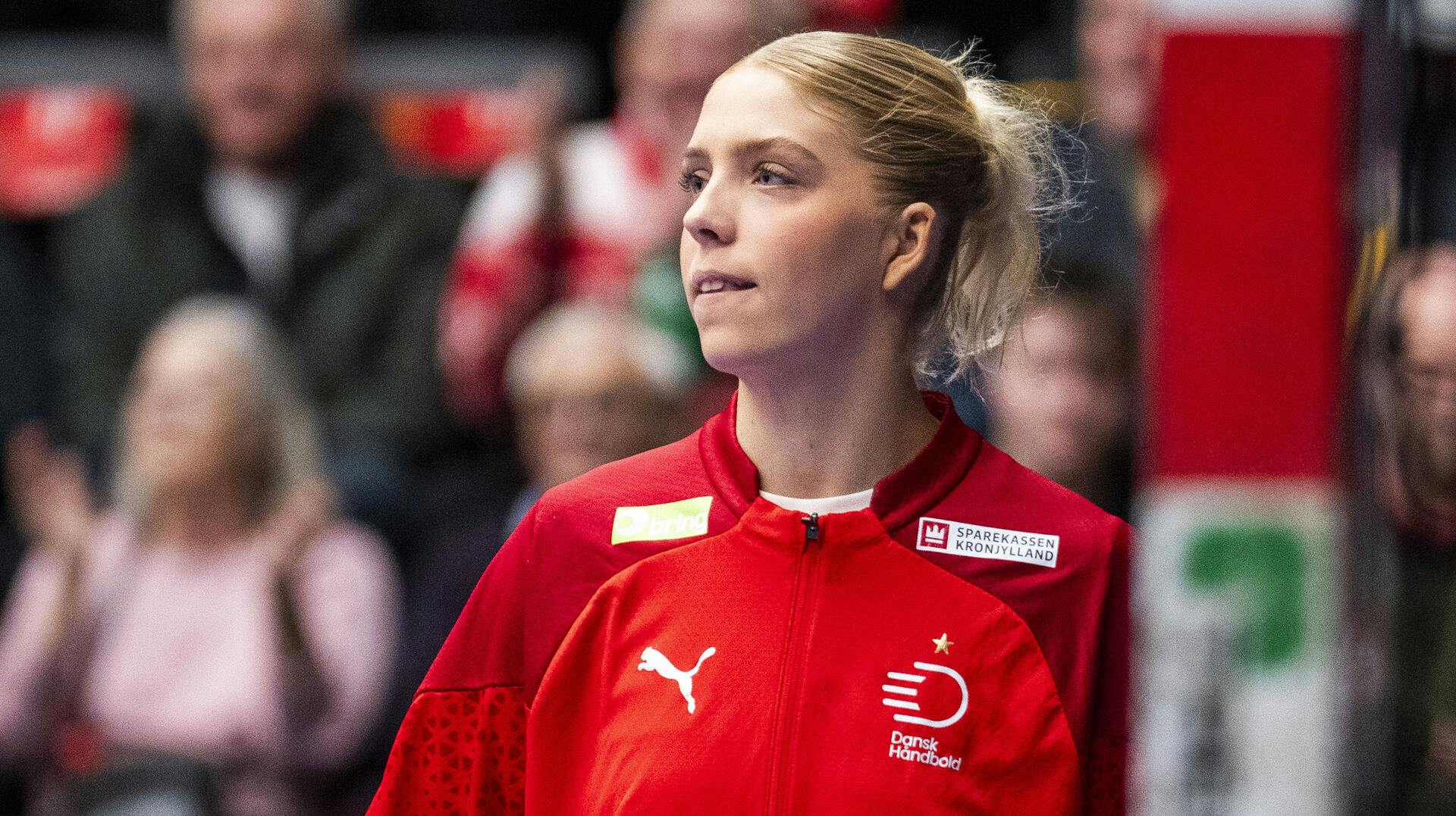 Julie Scaglione skal med til hendes første slutrunde for det danske A-landshold.