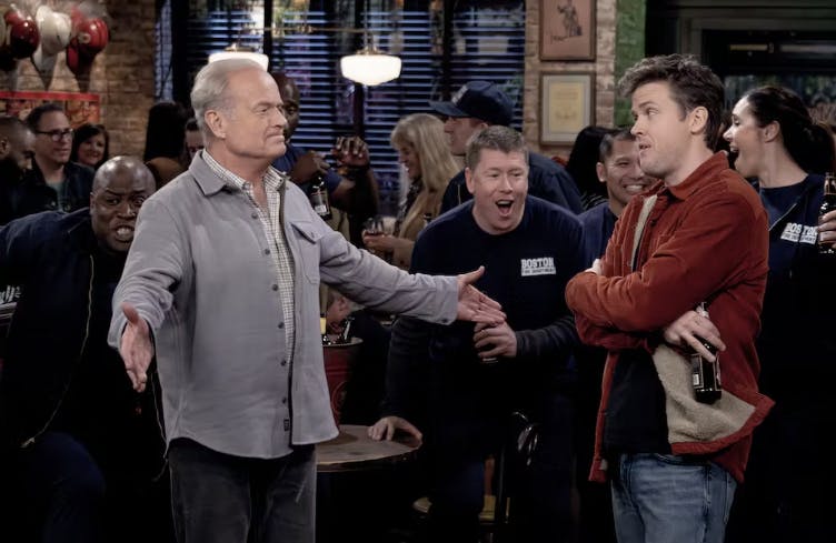 Frasier Crane (Kelsey Grammer) ligner sig selv i den nye udgave af "Frasier".