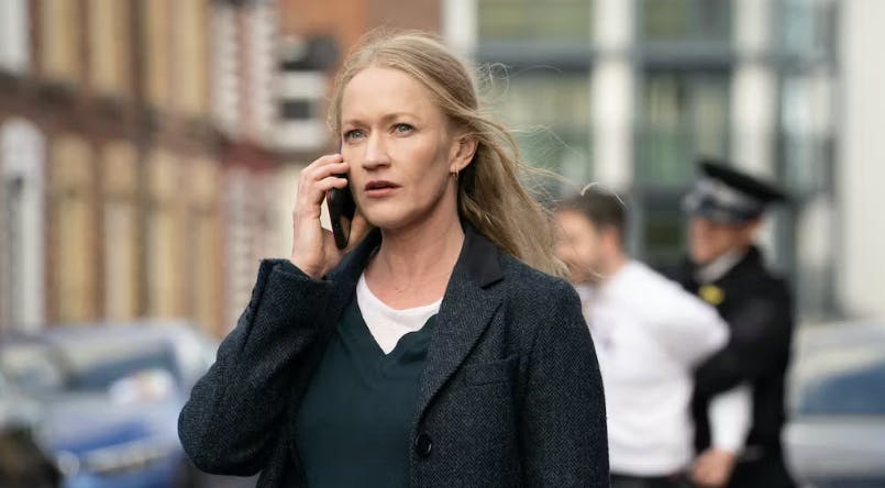 Paula Malcomson som Colette Cunningham i "Redemption".