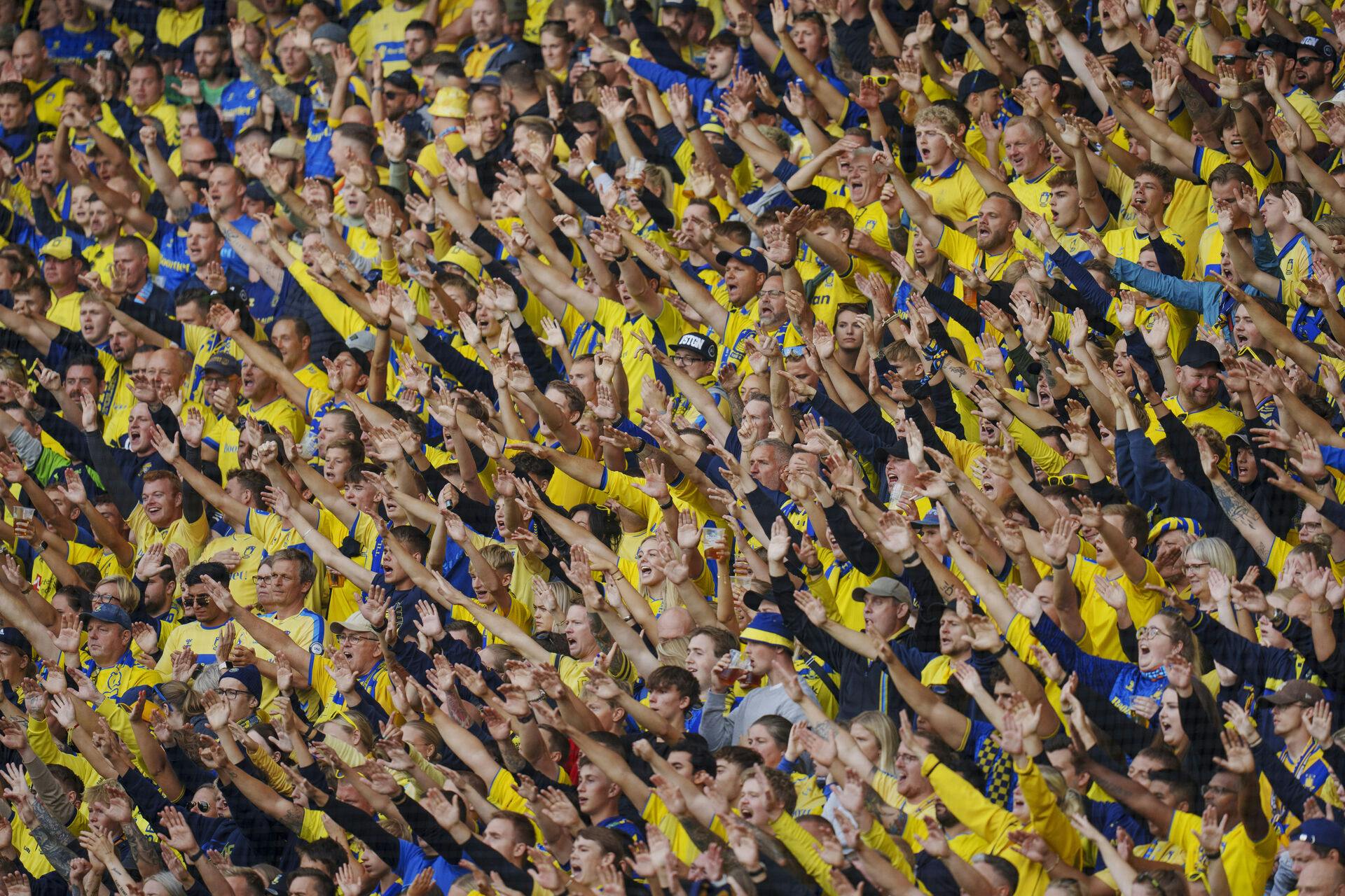 Brøndby-fans vil blive tilbageholdt efter pokalkampen mod AGF.&nbsp;