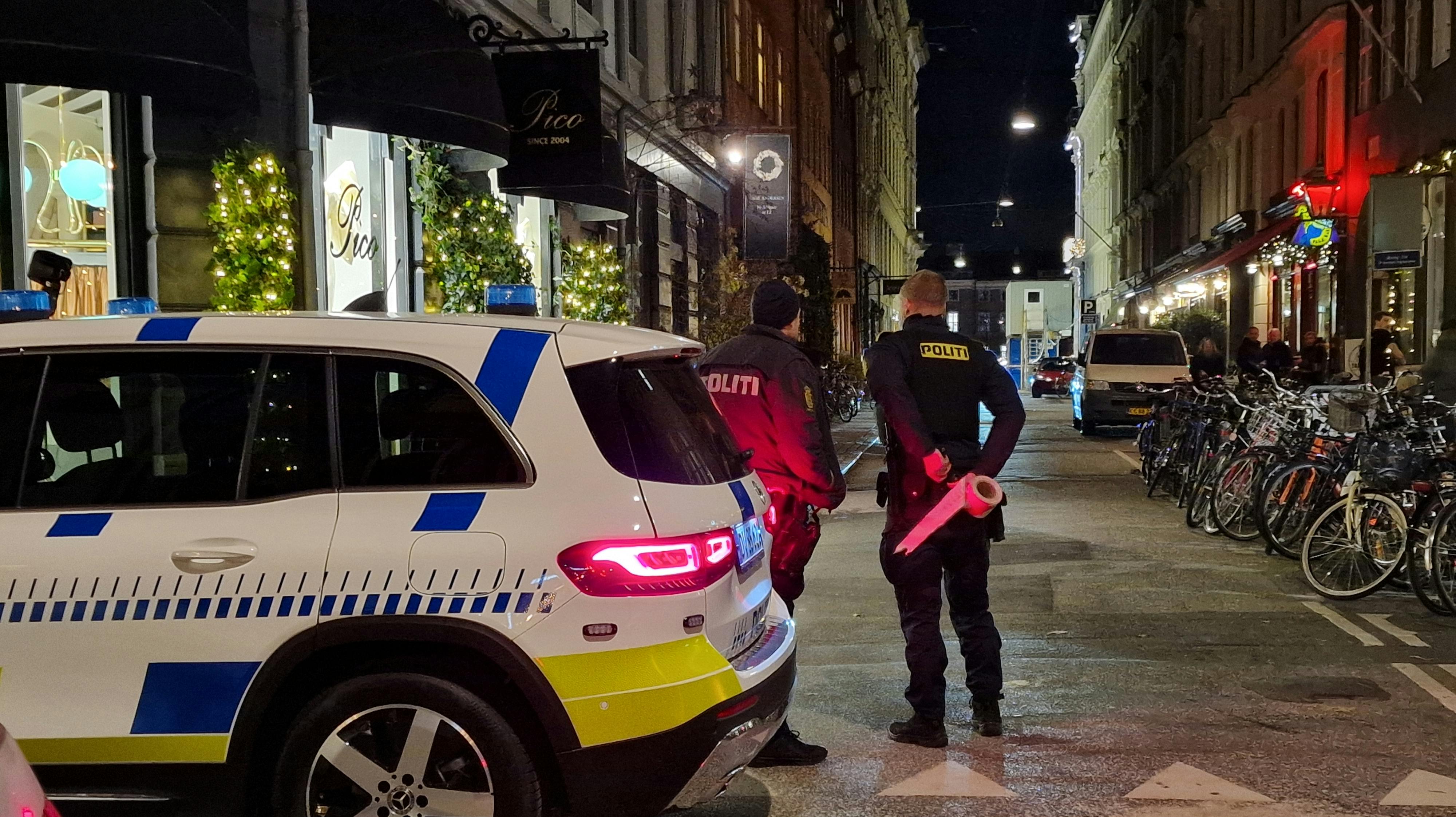 Røveriet fandt sted her på Grønnegade i København.
