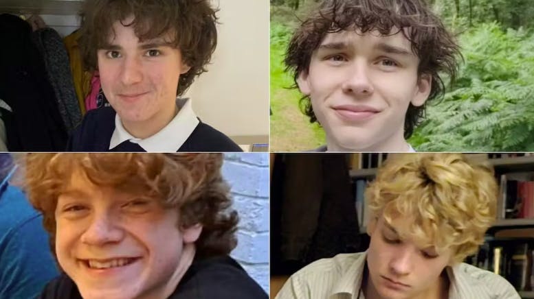 De fire drenge mistede alle livet, da de var på vej på campingtur i North Wales.