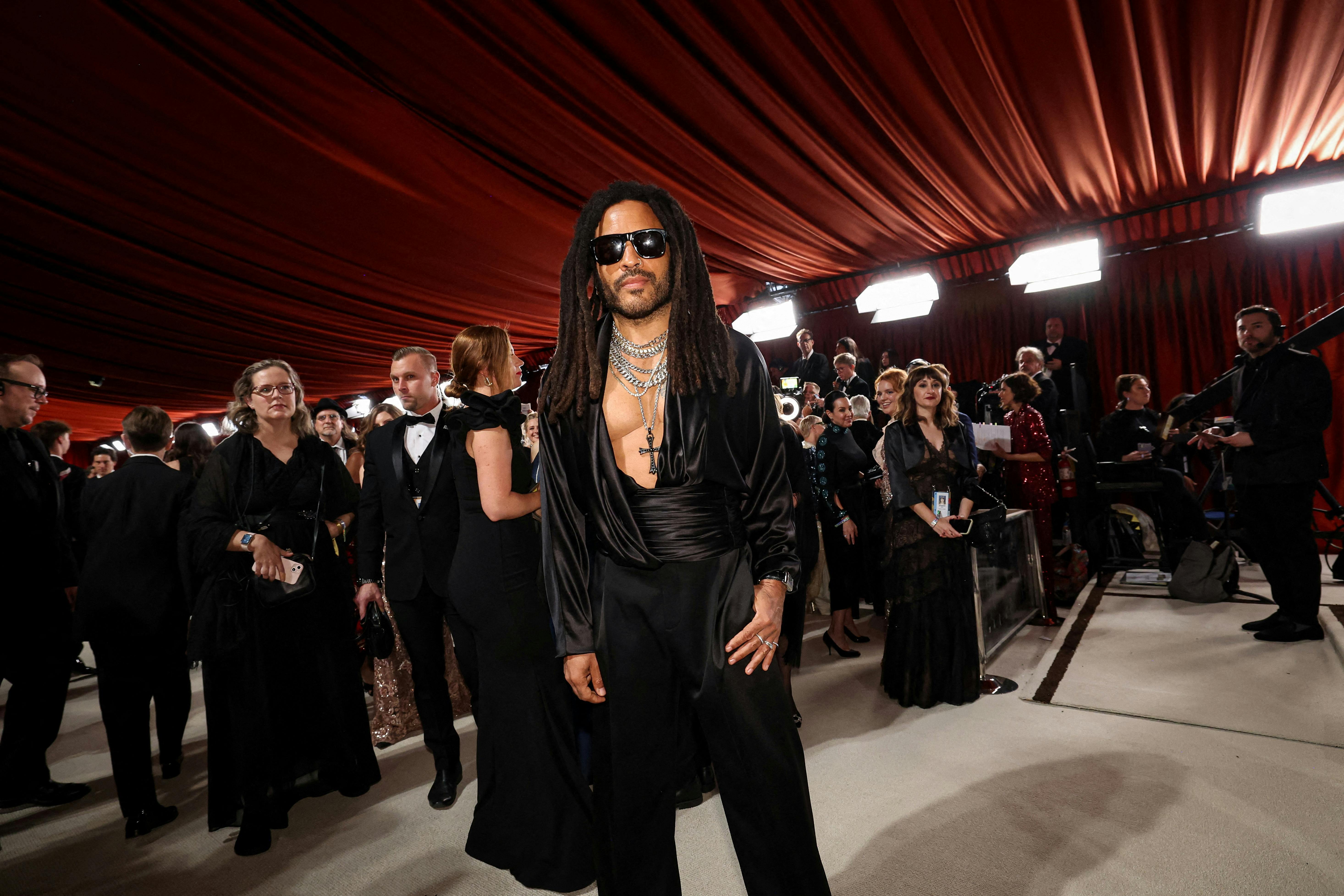 Lenny Kravitz er klar til at indtage Fyn til sommer. 