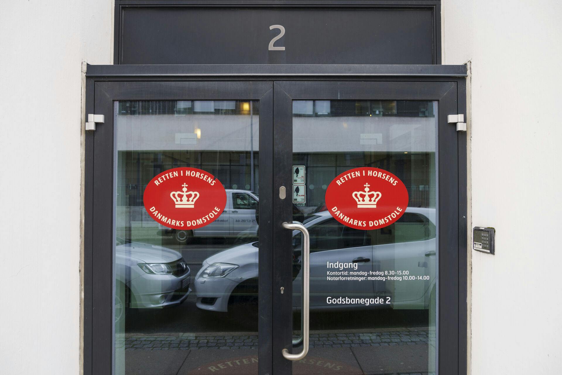 Retten i Horsens, onsdag den 6. april 2022.