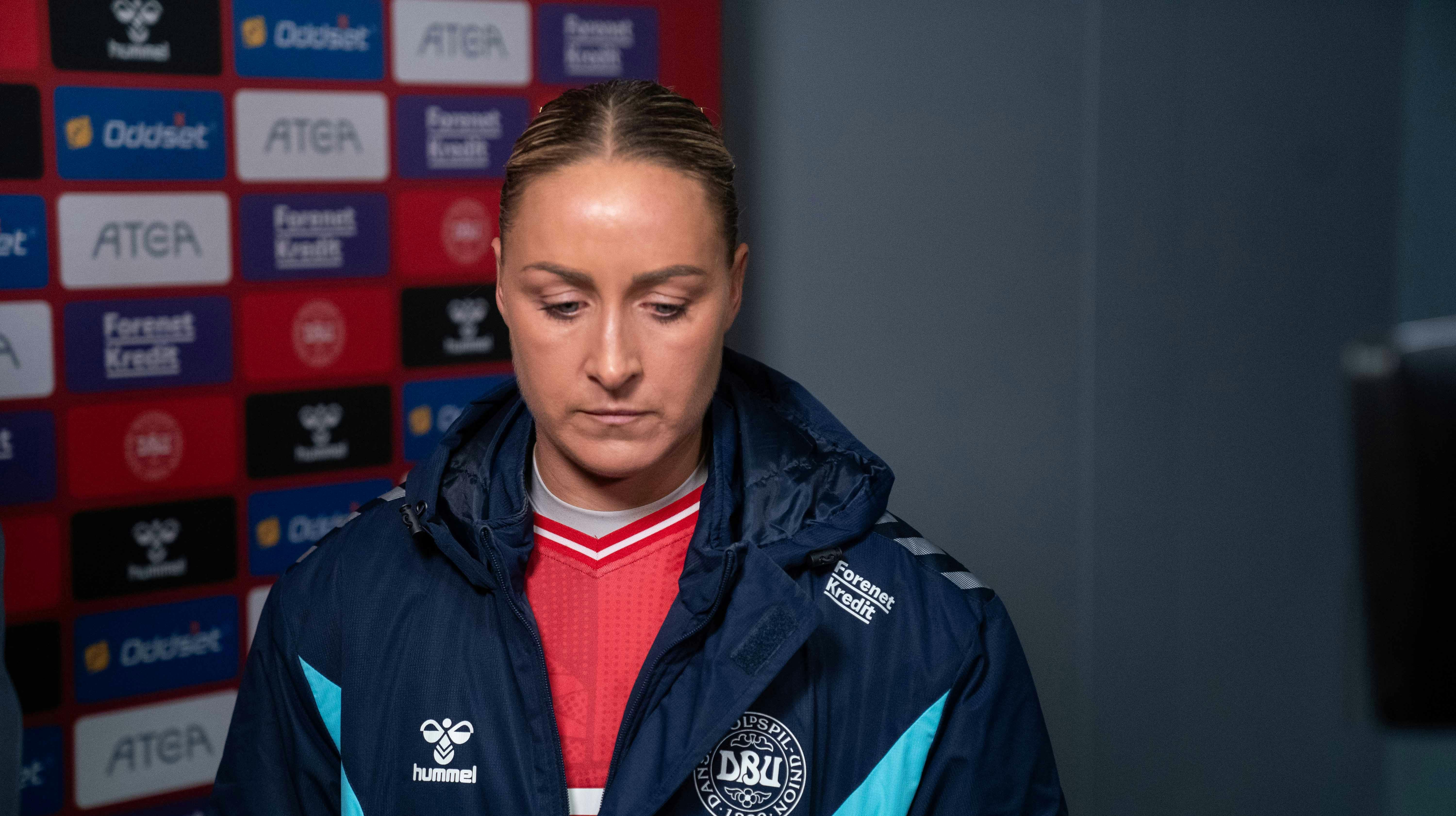 Sanne Troelsgaard var ærgerlig og skuffet efter nederlaget.