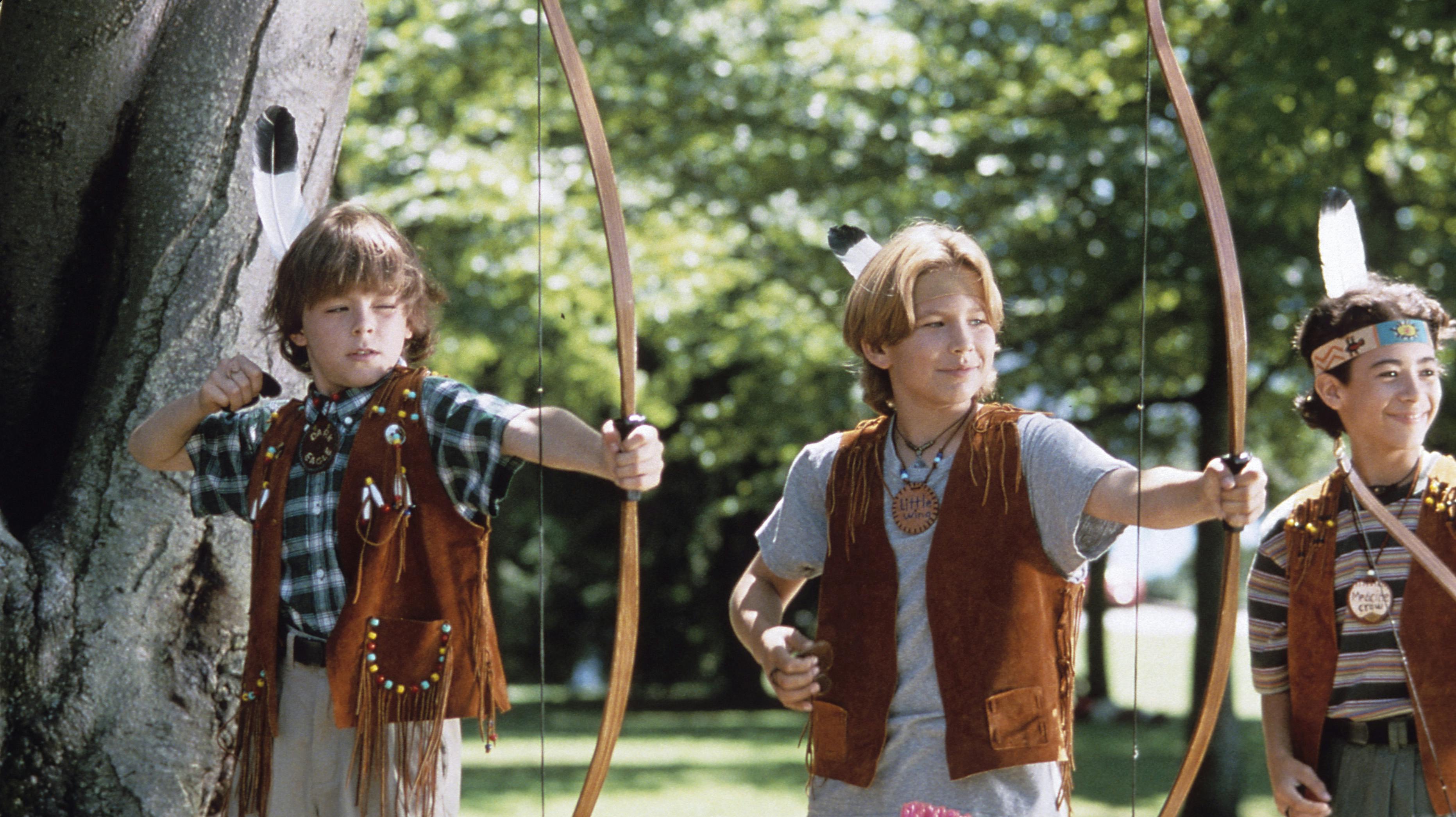 Jonathan Taylor Thomas (i midten) fra Disney-filmen "Man of the House" fra 1995.