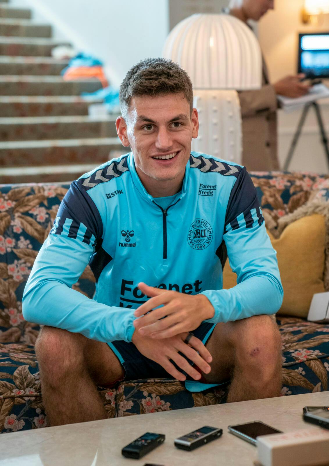 Joakim Mæhle ♥ Mia Haugaard.