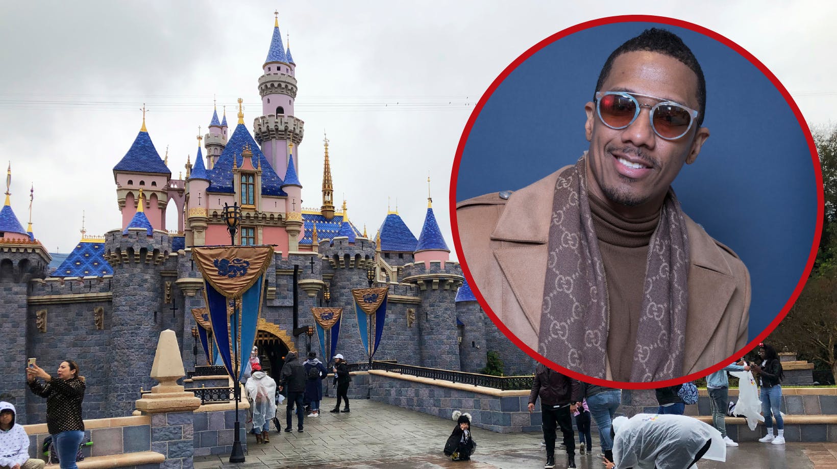 Tv-værten påstår, at han besøger Disneyland en gang om måneden. 