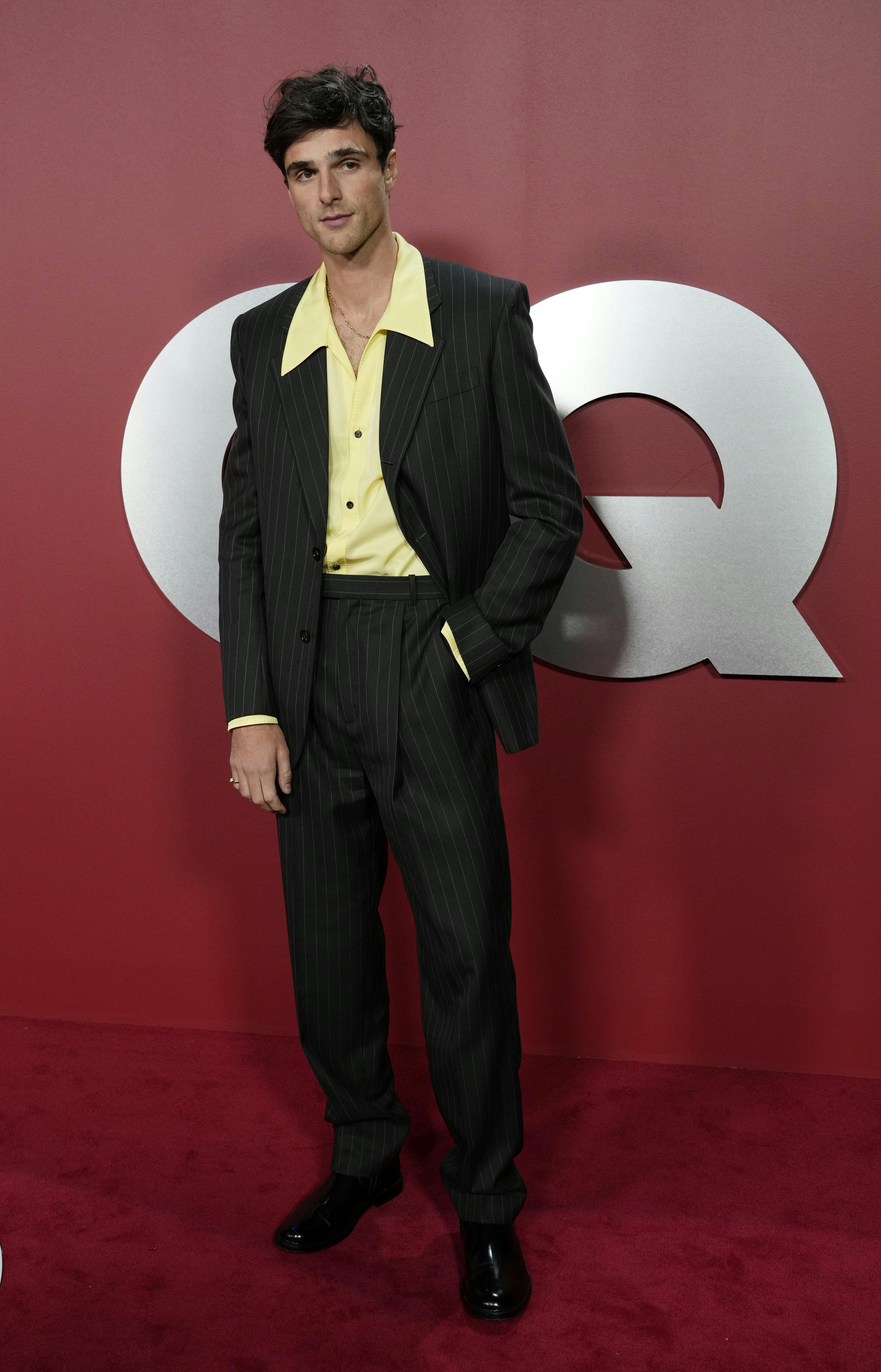 Jacob Elordi poses at GQ's Men of the Year Party at Bar Marmont, Thursday, Nov. 16, 2023, in Los Angeles. (AP Photo/Chris Pizzello)