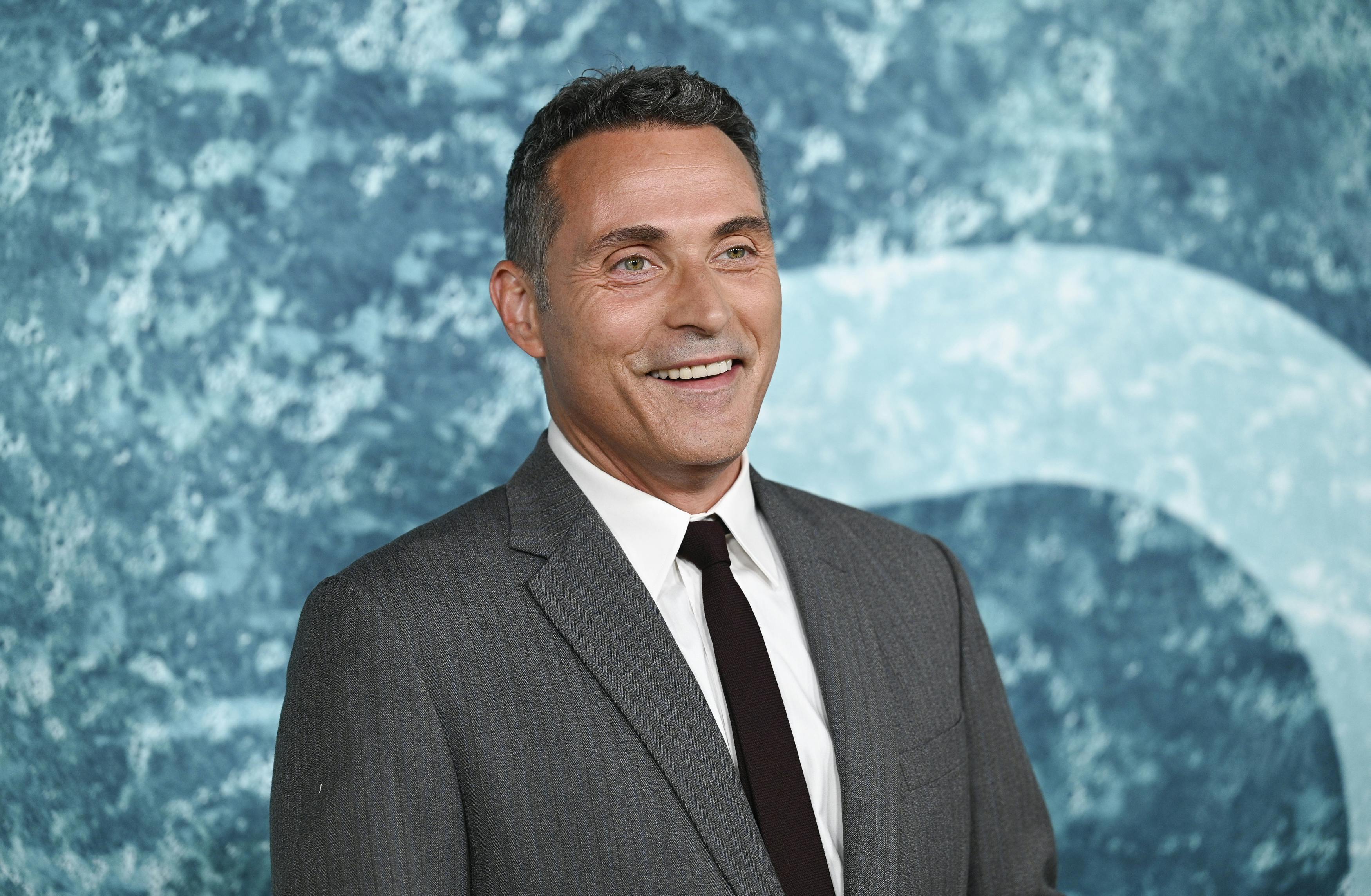 Actor Rufus Sewell attends the world premiere of "Old" at Rose Theater at Jazz at Lincoln Center on Monday, July 19, 2021, in New York. (Photo by Evan Agostini/Invision/AP)