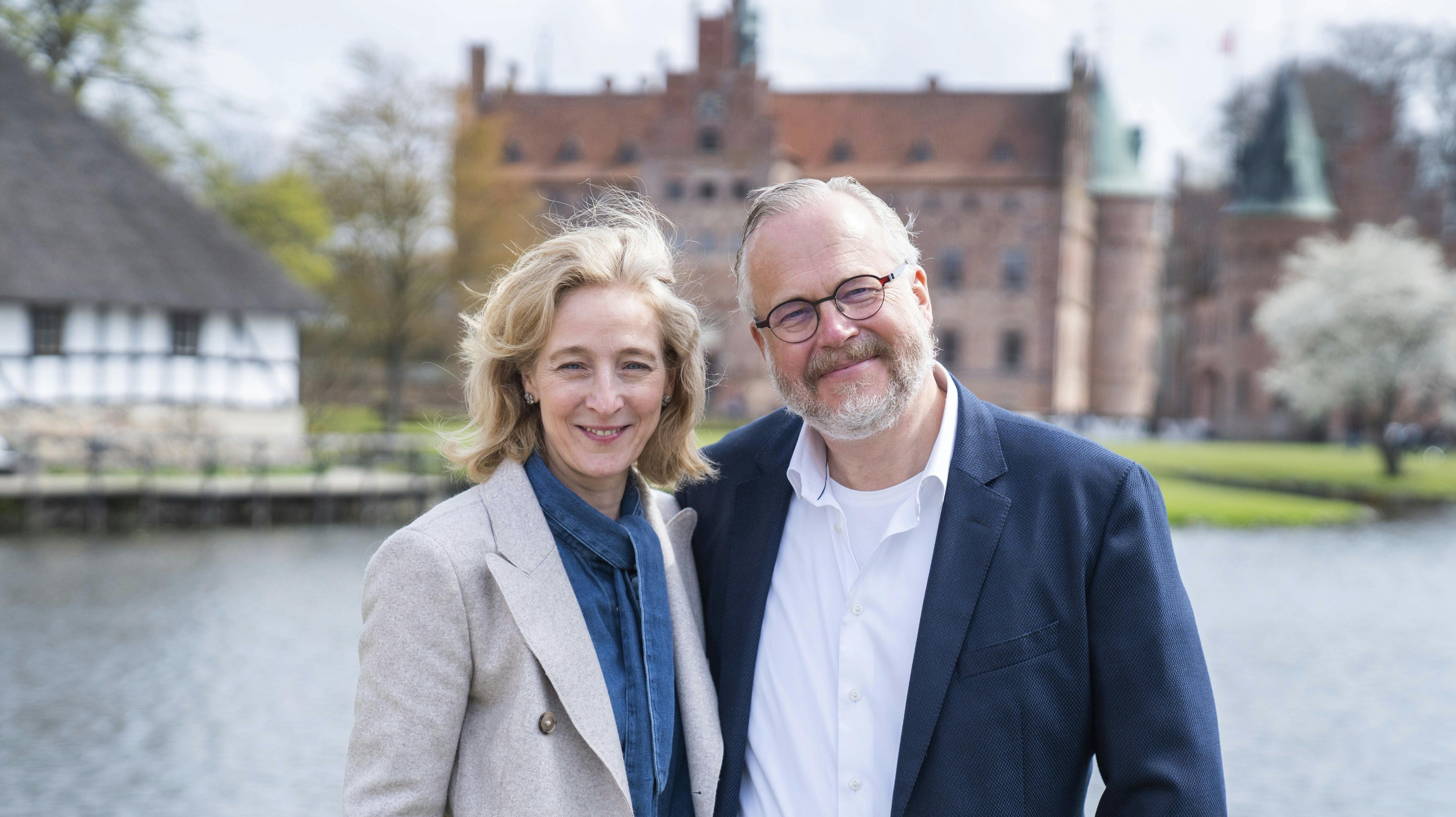 Prinsesse Alexandra og grev Michael bor på Egeskov Slot. 