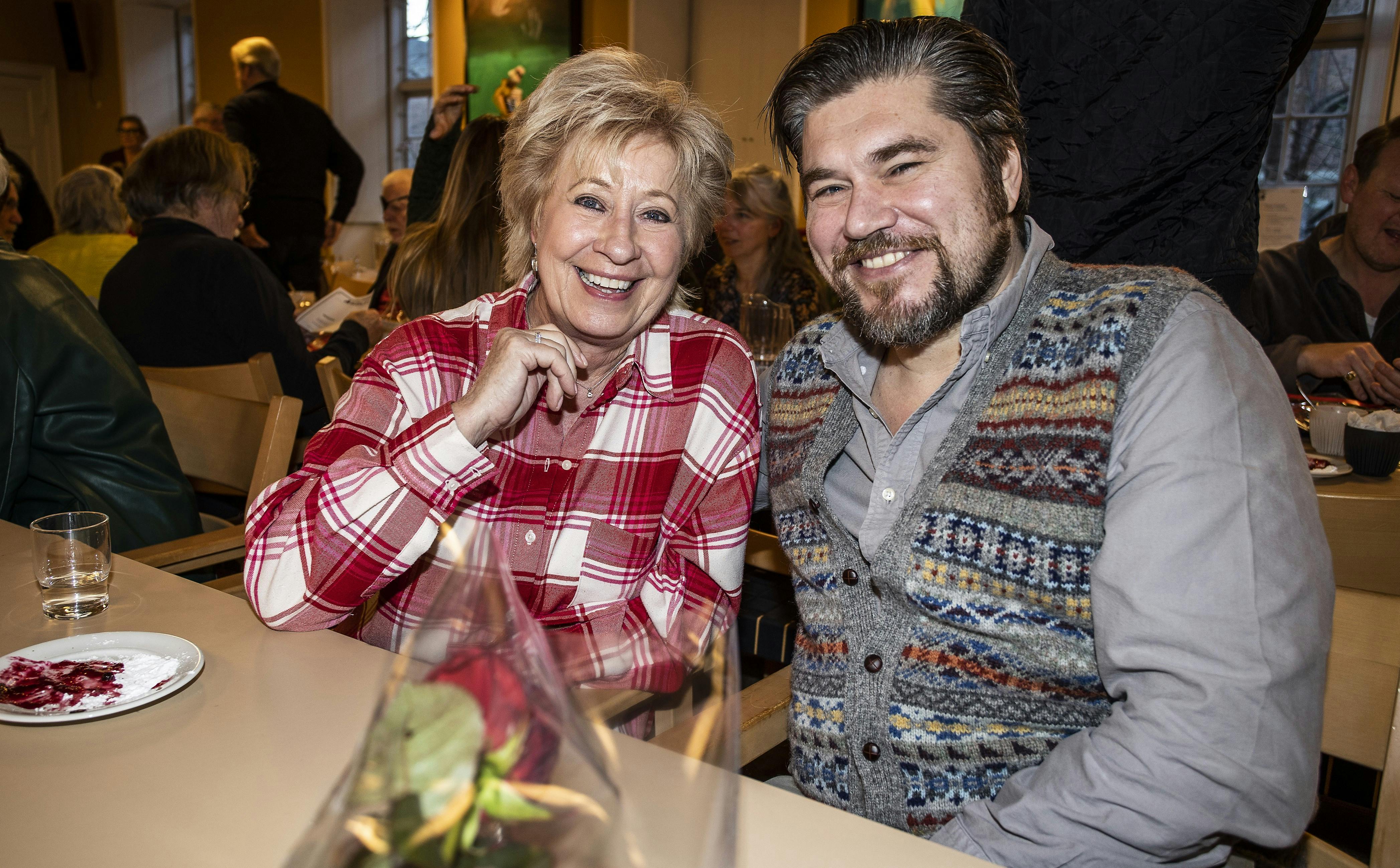 Det bliver helt sikkert muntert, når Rasmus Bjerg og Birthe Kjær skal på scenen sammen i nær fremtid.&nbsp;
