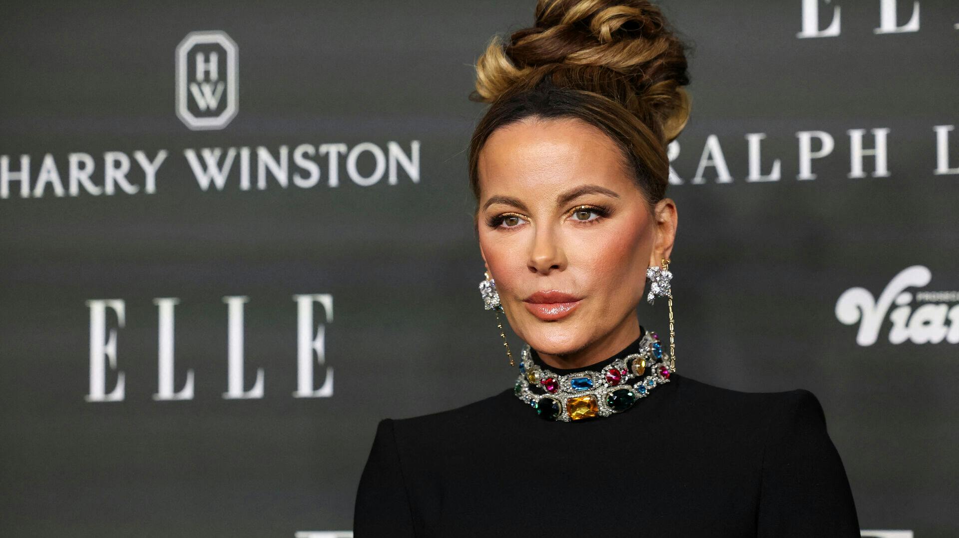 Kate Beckinsale plejer normalt at have en imponerende mørk manke.