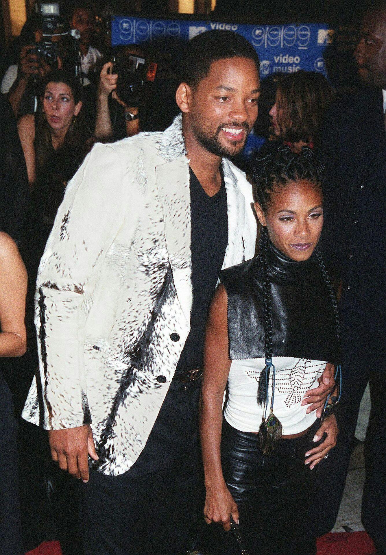 Will Smith og Jada Pinkett til MTV Video Music Awards i 1999.