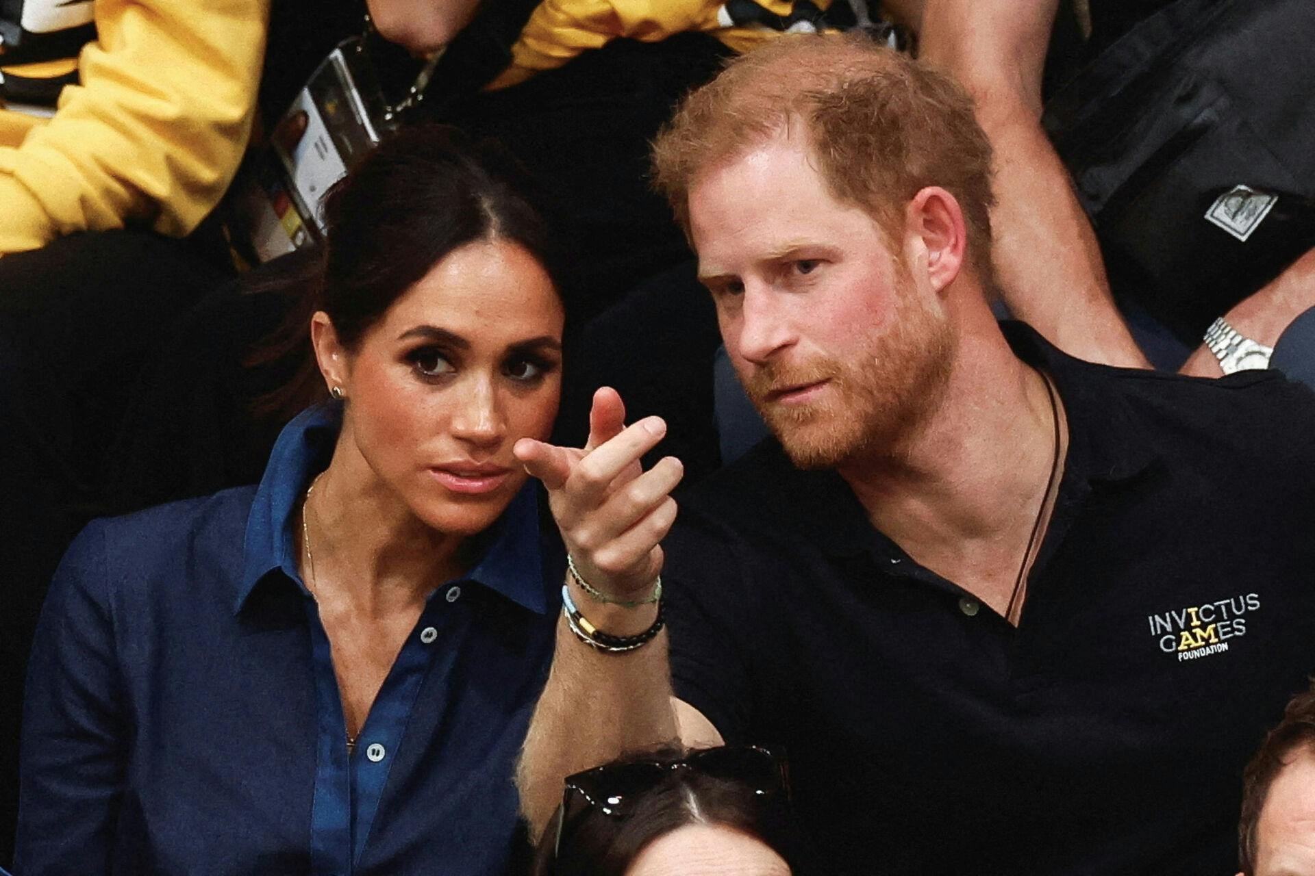 Hertugen og hertuginden af Sussex, prins Harry og Meghan Markle.