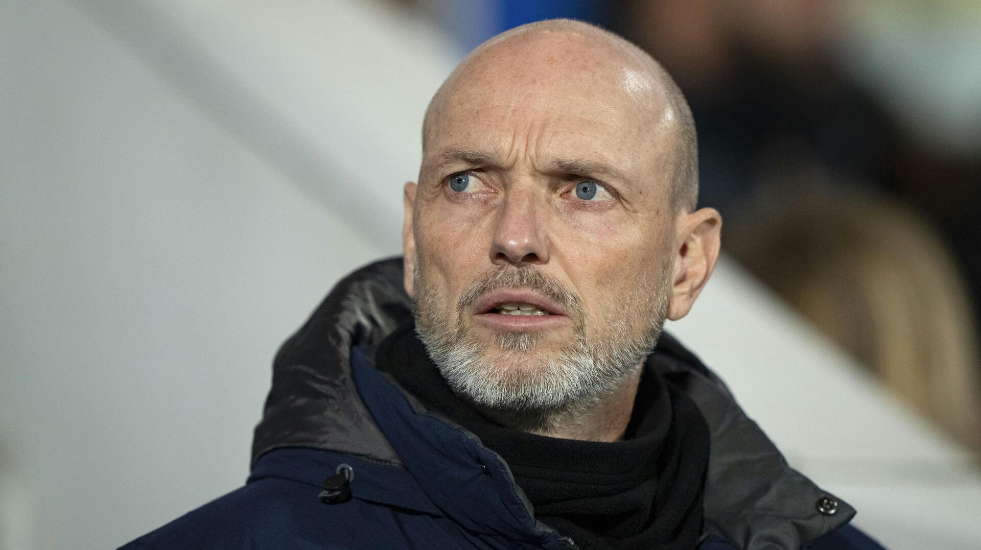 Jesper Sørensen var ikke tilfreds med modstanderen, da Brøndby røg ud af pokalturneringen. 